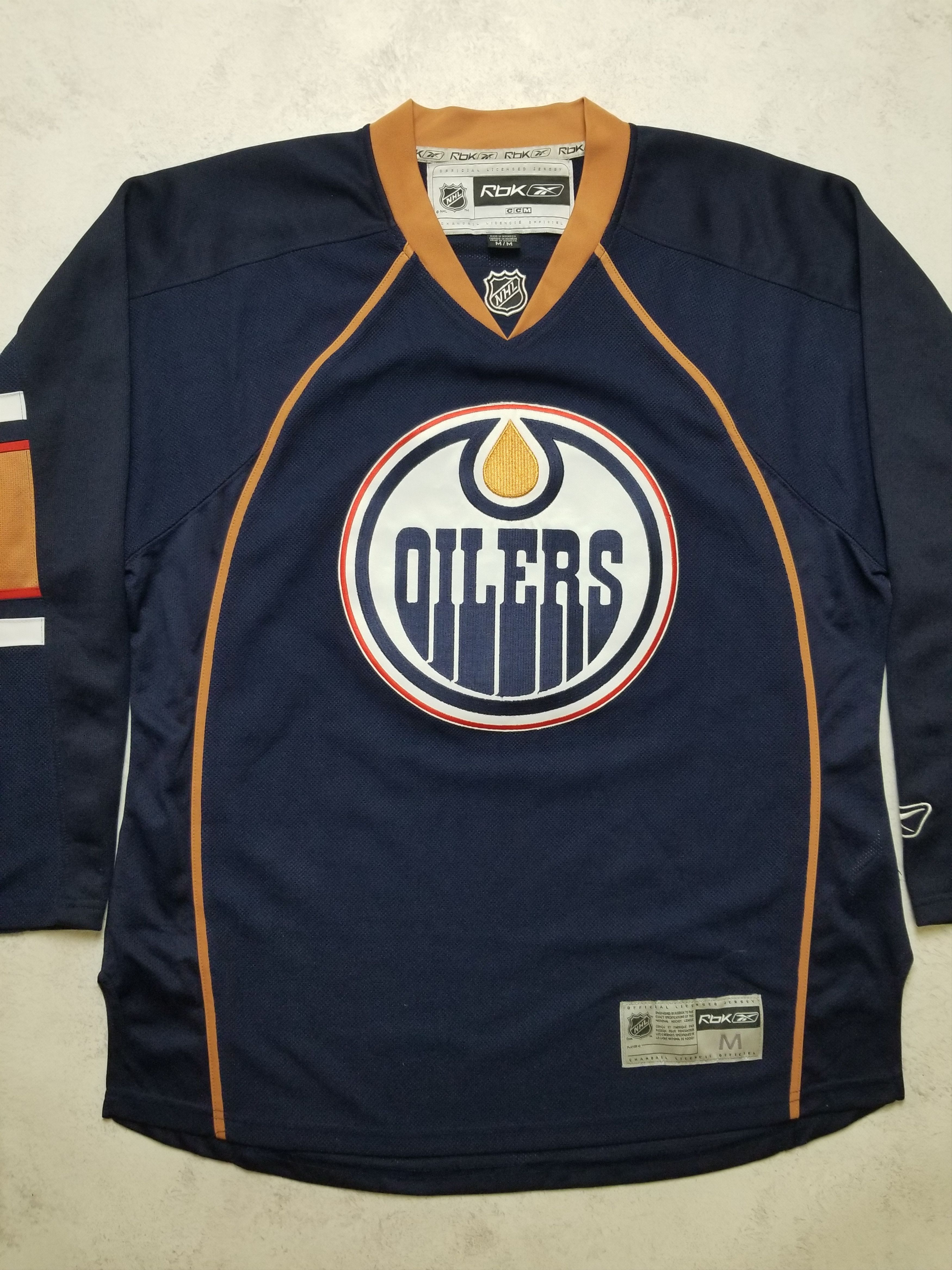 Reebok CCM Premier NHL Edmonton Oilers Alternate Hockey Jersey Size US M / EU 48-50 / 2 - 10 Thumbnail