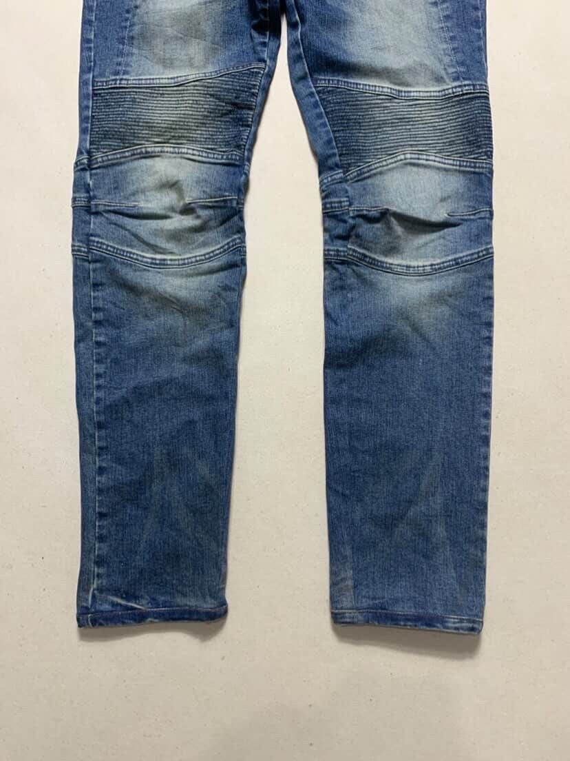 Balmain 00s Schussel Biker denim /kadoya /balmain style Size US 29 - 8 Thumbnail