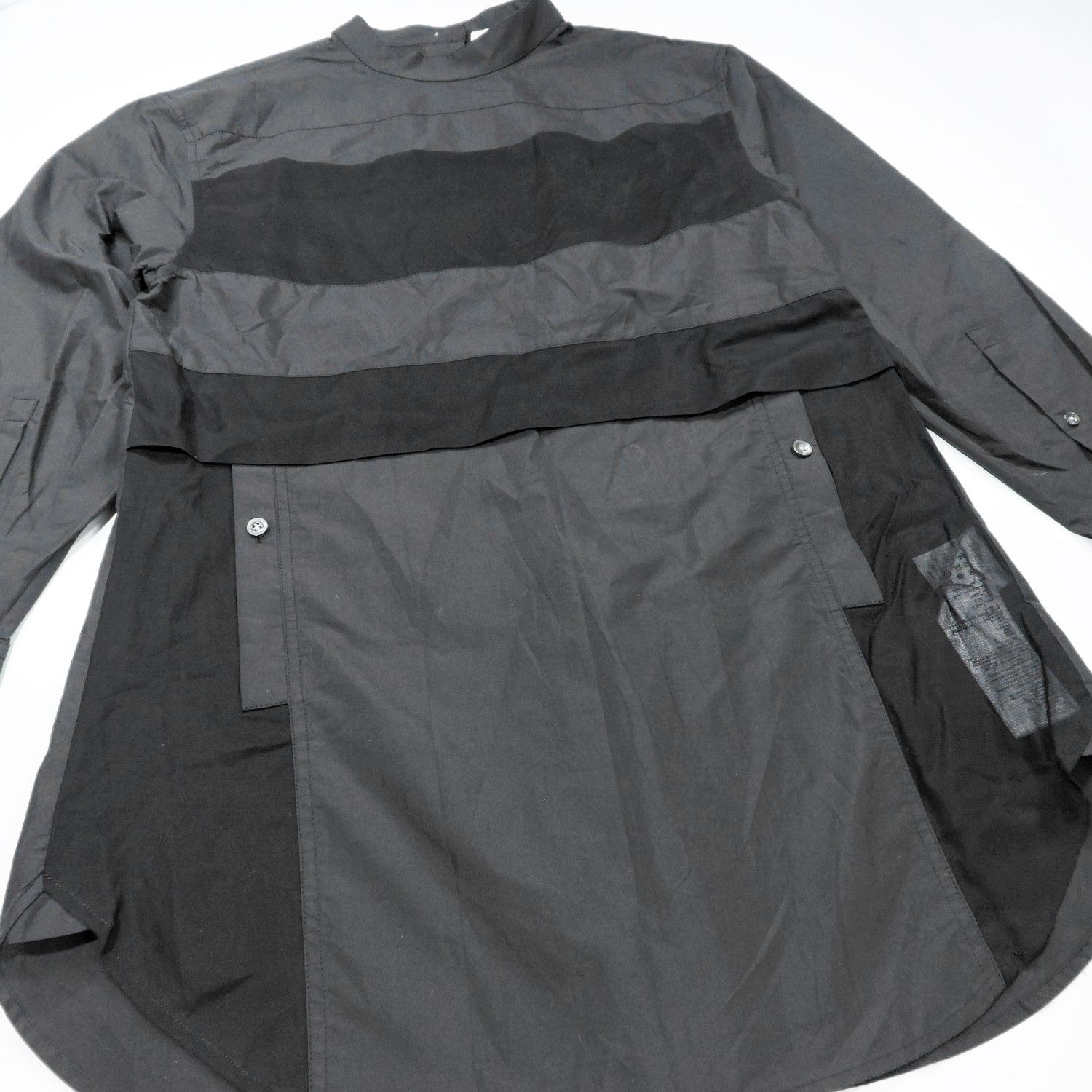 3.1 Phillip Lim 3.1 PHILLIP LIM PANELLED COLOR BLOCK PULLOVER SHIRT Size XS / US 0-2 / IT 36-38 - 7 Thumbnail