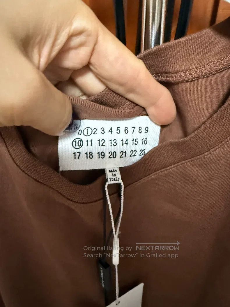 Maison Margiela Maison Margiela Men's T-shirt Size US L / EU 52-54 / 3 - 4 Thumbnail