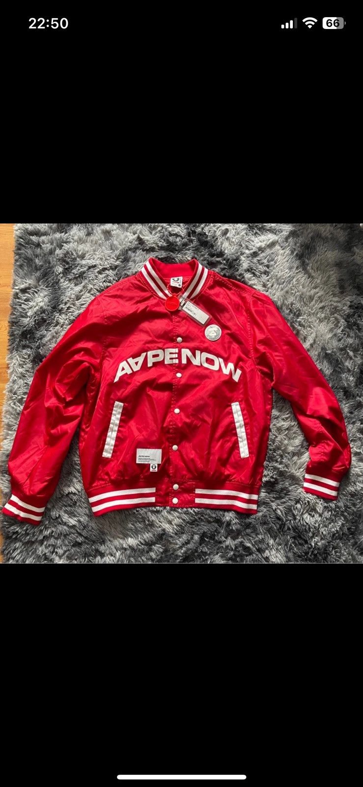Aape × Bape Bathing ape College jacket Size US L / EU 52-54 / 3 - 1 Thumbnail
