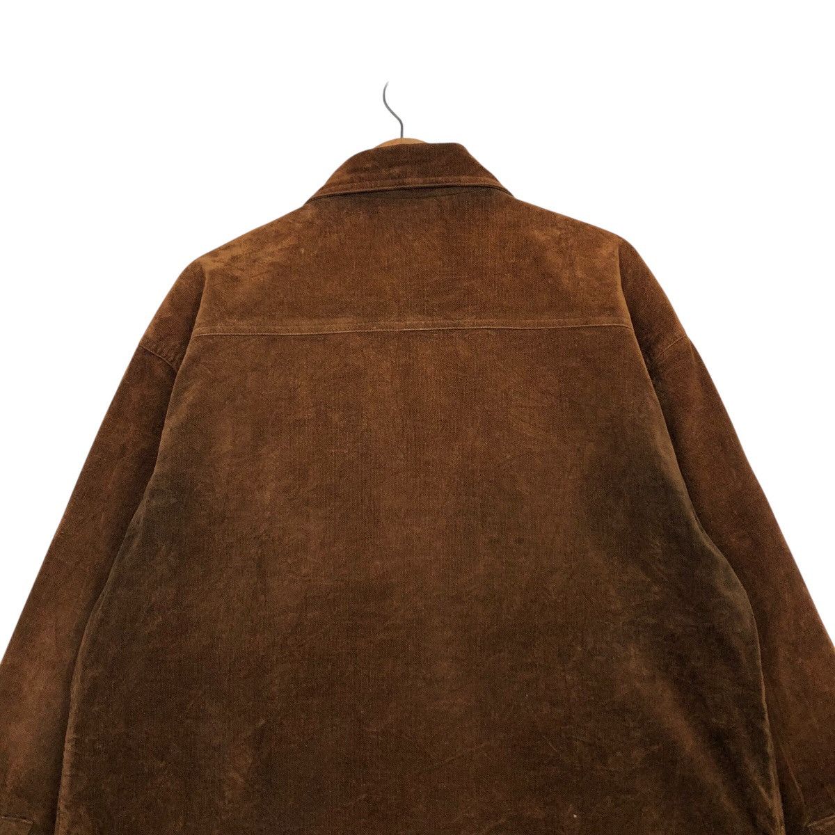 Japanese Brand 📌Rich Brown Vintage Zipper Chore Jacket Uniqlo Issey Miyake Size US M / EU 48-50 / 2 - 10 Thumbnail