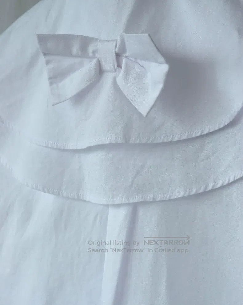 Comme des Garcons Comme Des Garcons Nun Collar White Shirt Size S / US 4 / IT 40 - 7 Thumbnail