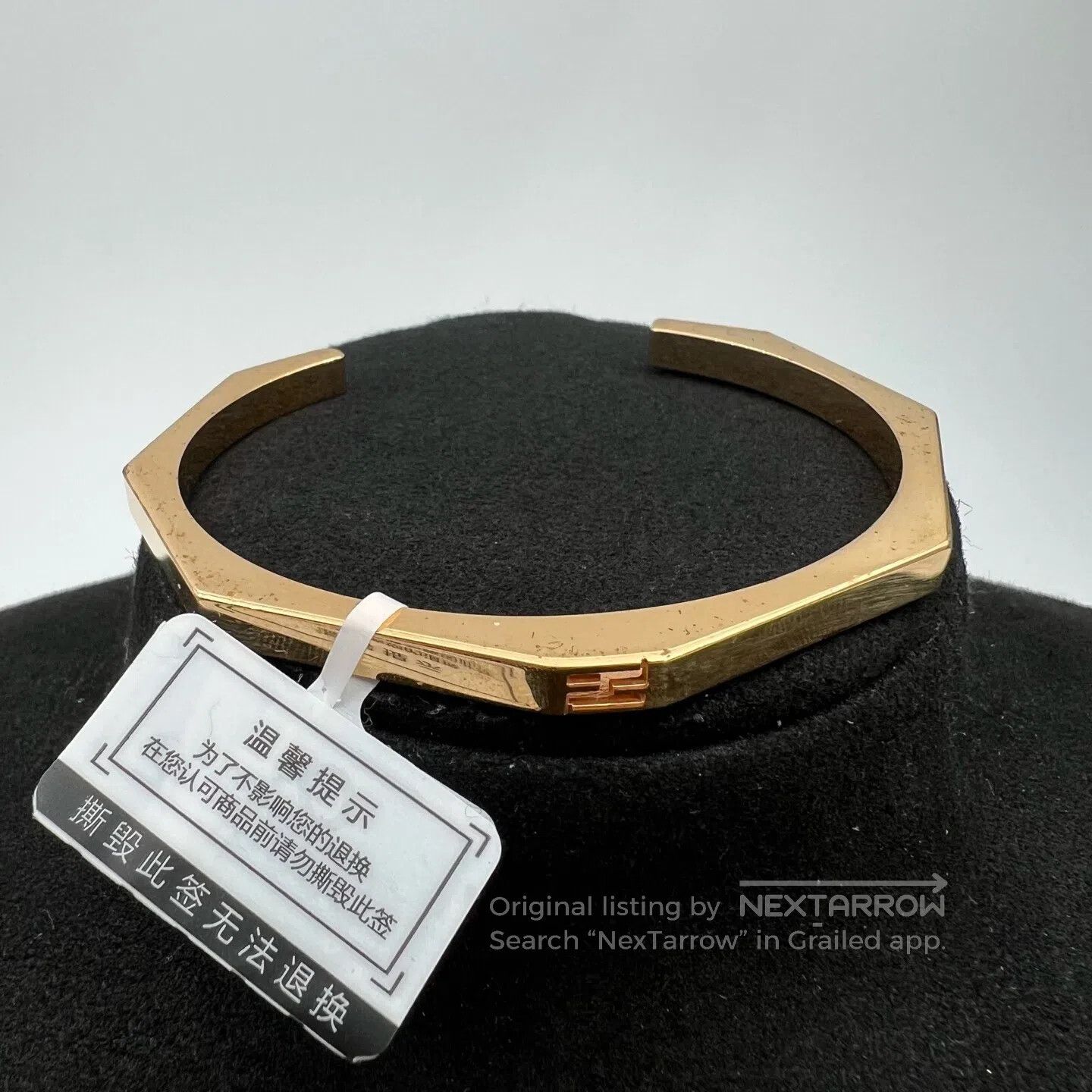 Fendi FENDI Gold bracelet Size ONE SIZE - 1 Thumbnail