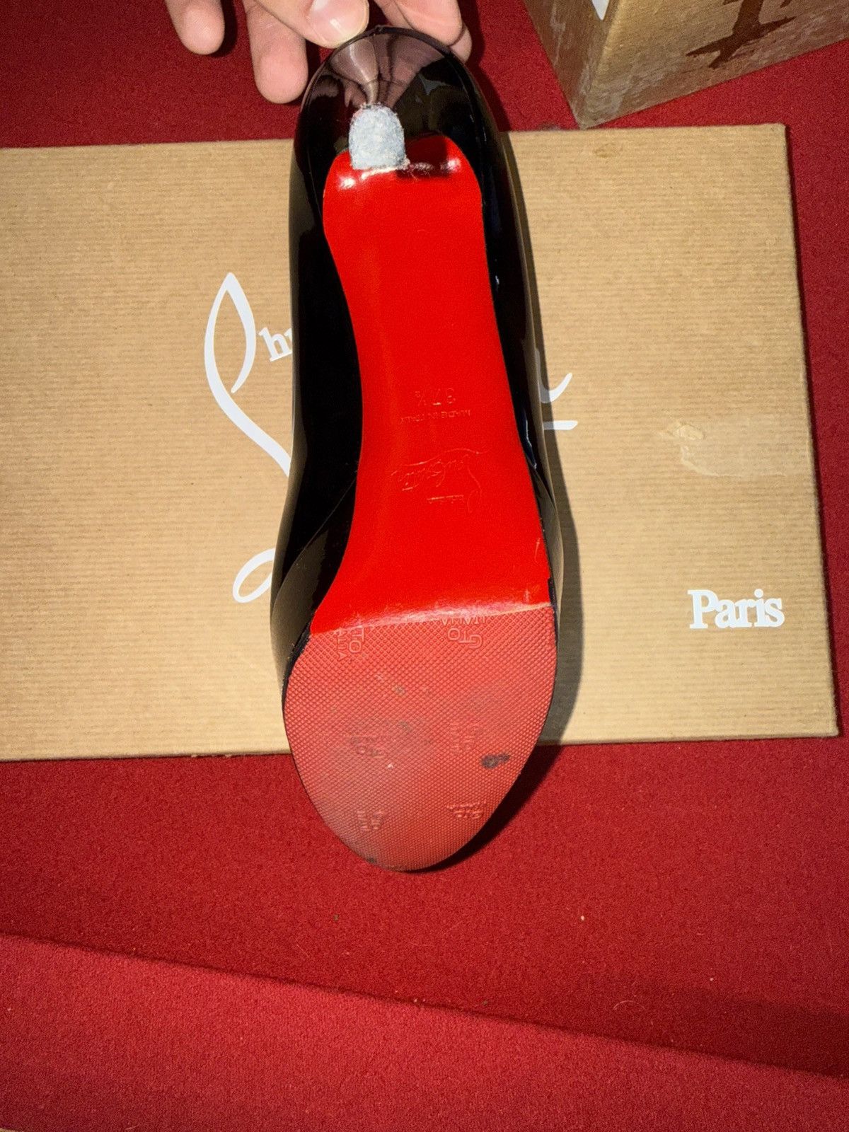 Christian Louboutin Christian Louboutin Bianca 120 Patent Calf Platform Pumps Size US 6.5 / IT 36.5 - 5 Thumbnail