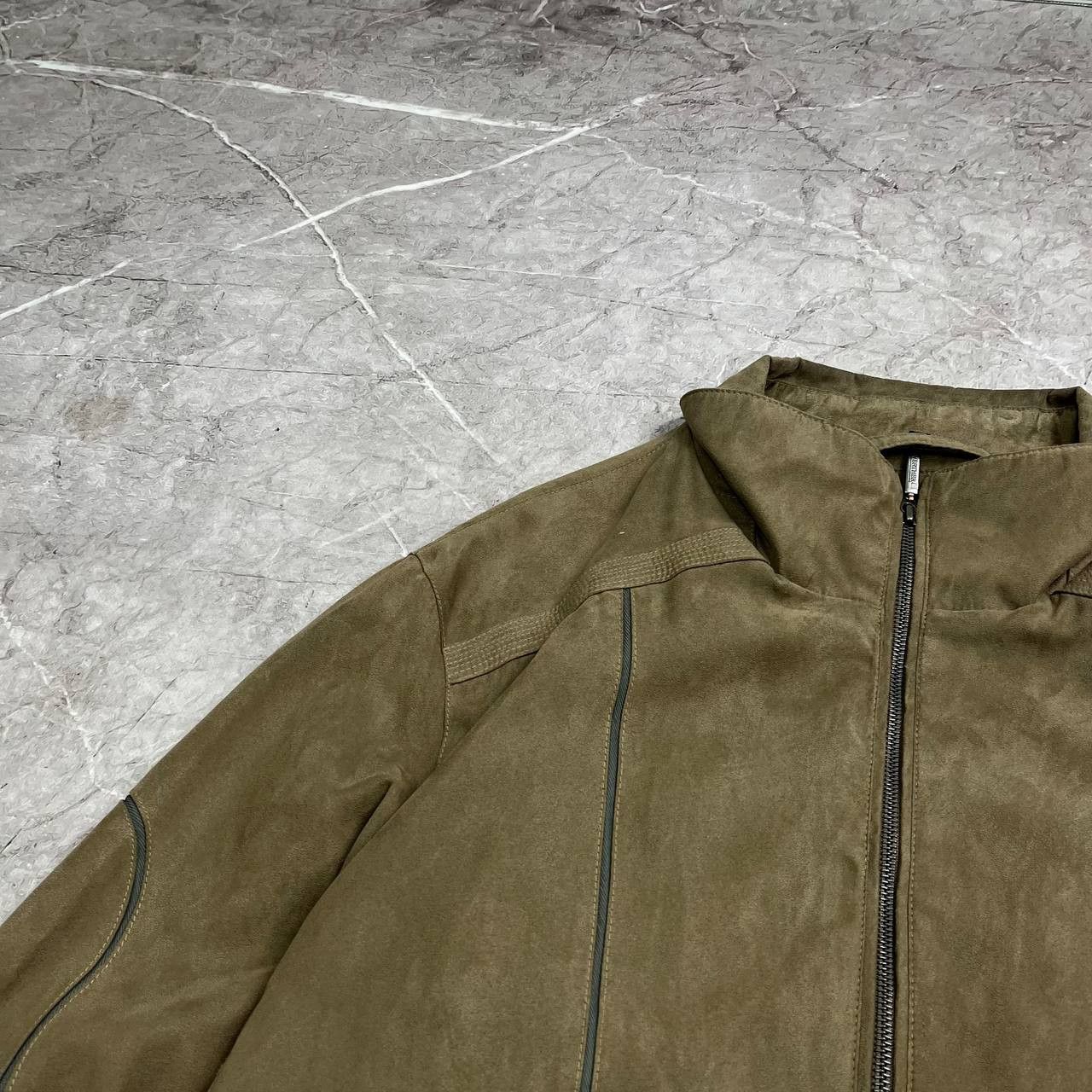 Japanese Brand Vitnage Y2K Avant Gard Leather Jacket Opium Rare 90s Casual Size US XXL / EU 58 / 5 - 2 Thumbnail