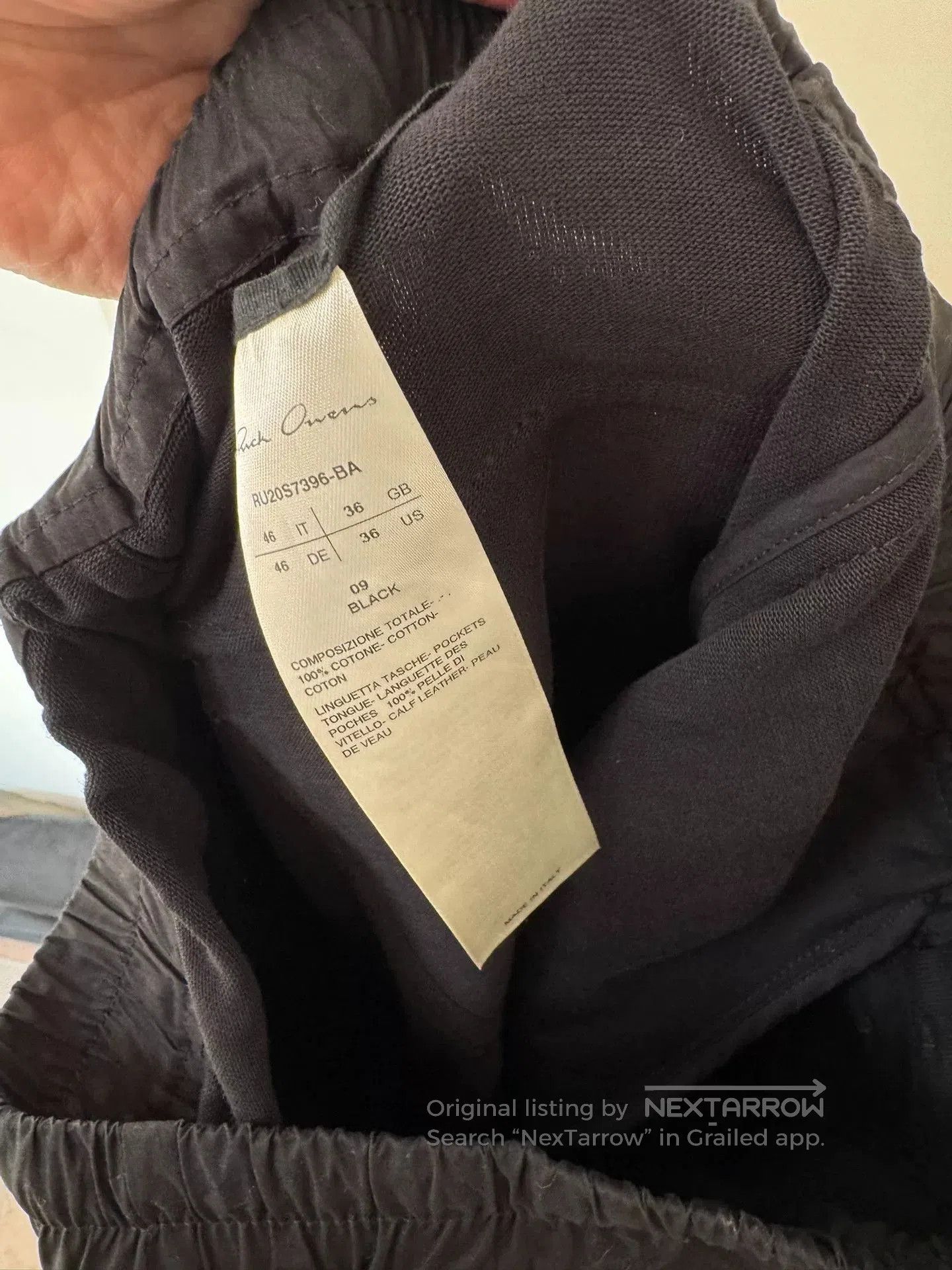 Rick Owens Rick Owens Main Line Cannonball Pants. Size US 30 / EU 46 - 4 Thumbnail
