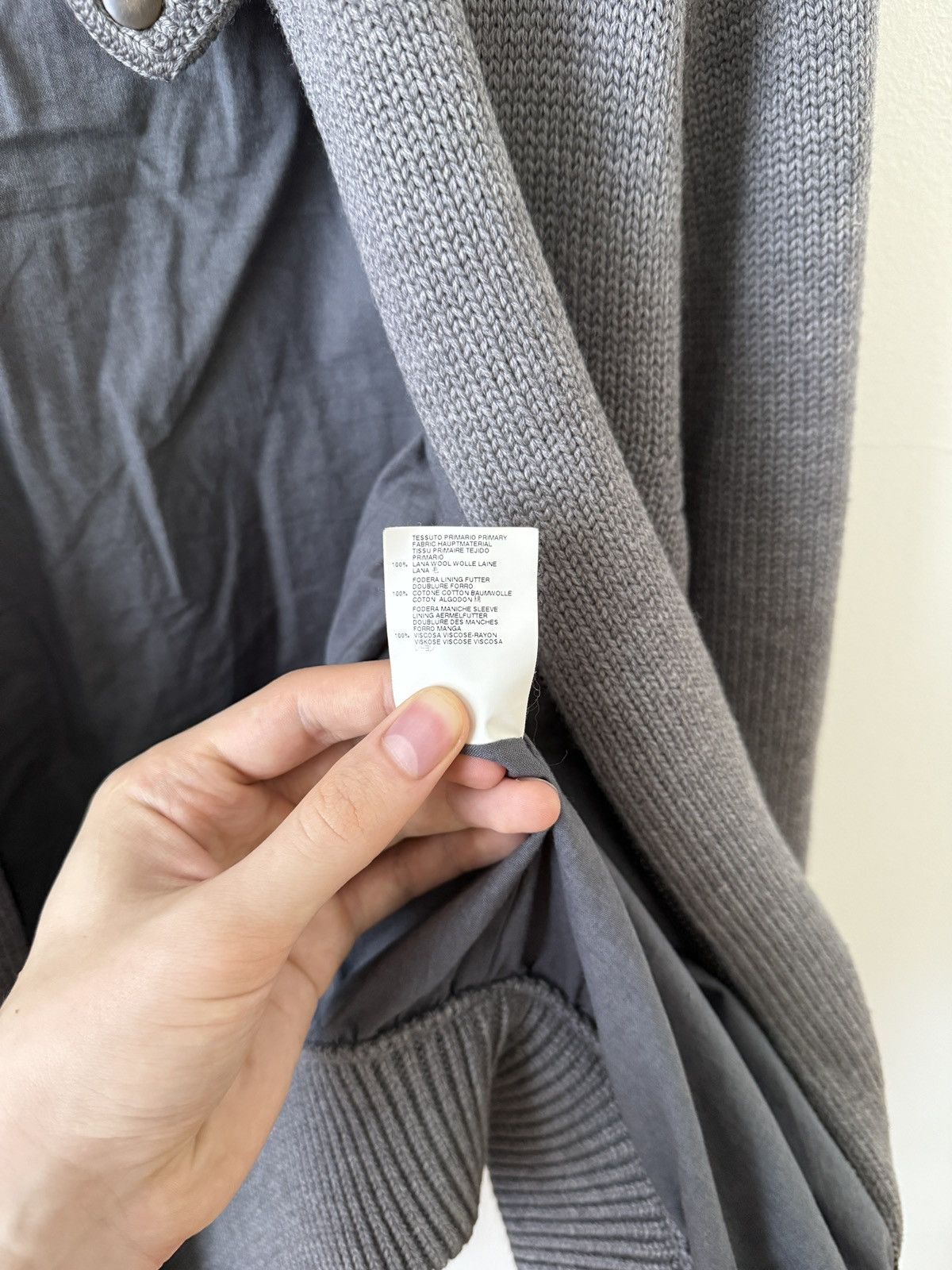 Maison Margiela 5 Zip Wool Knit Sweater Size US M / EU 48-50 / 2 - 17 Thumbnail