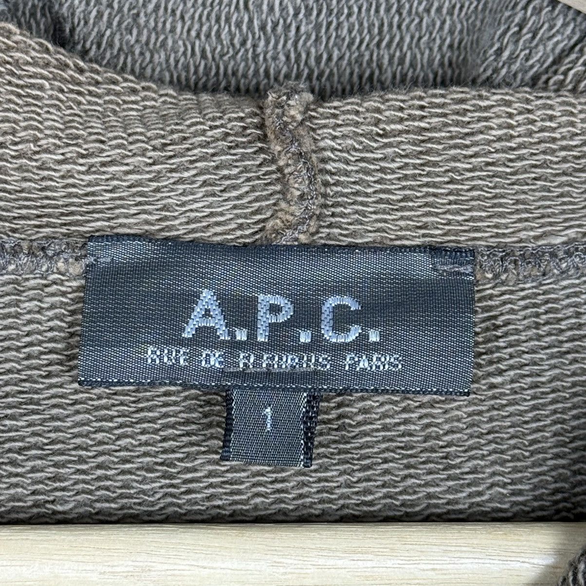 A.P.C. APC Plain Zipper Hoodie Size US S / EU 44-46 / 1 - 3 Thumbnail