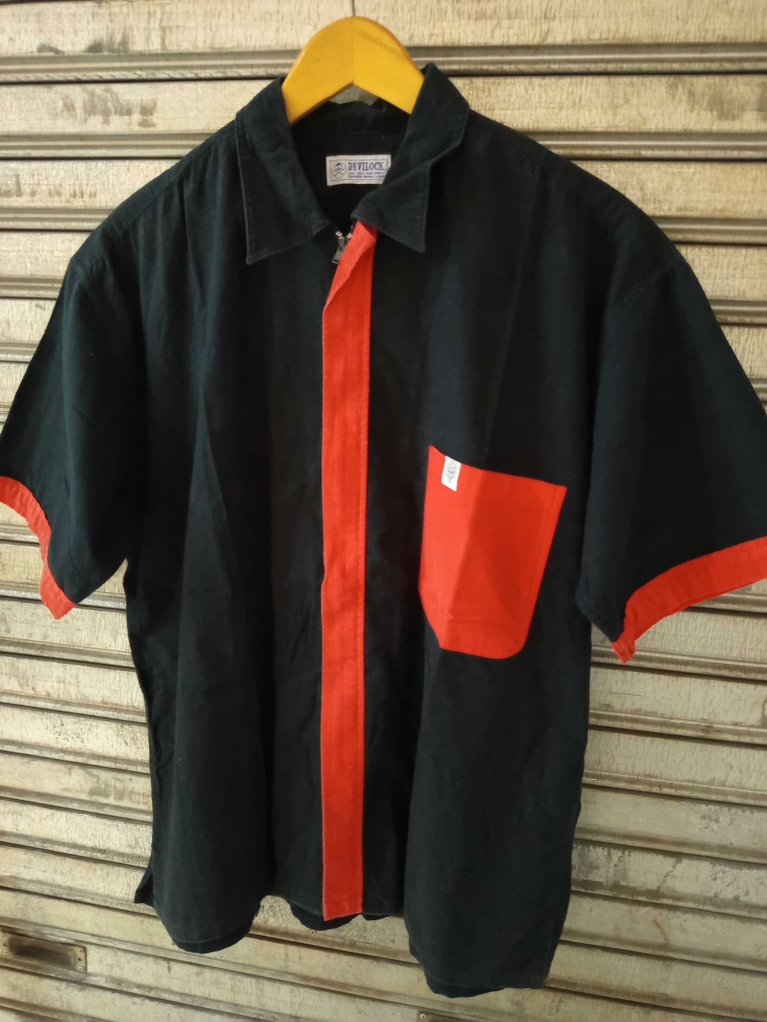 Devilock Devilock Zip-Up Short Sleeve Shirt Size US L / EU 52-54 / 3 - 2 Thumbnail
