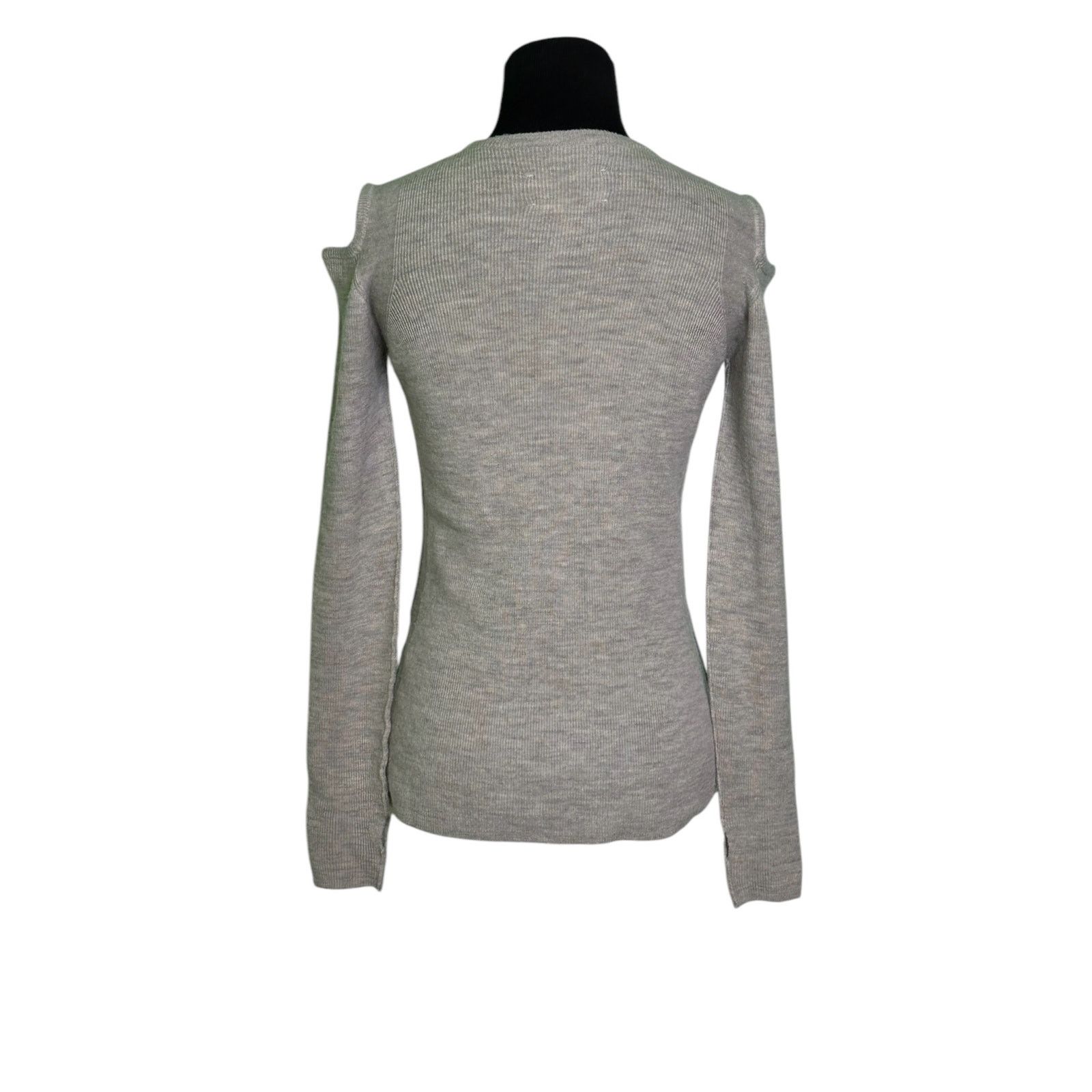 Current/Elliot CURRENT/ELLIOTT cold shoulder fitted sweater size 1 - US 2 Size XS / US 0-2 / IT 36-38 - 11 Thumbnail