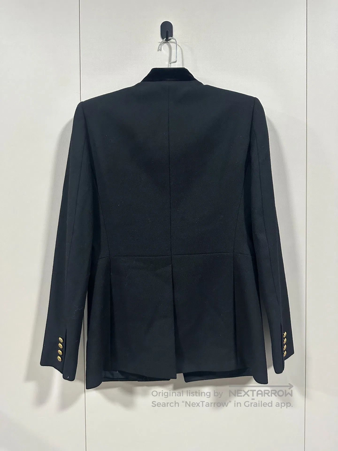 Hedi Slimane Saint Laurent 2016 Gold Button Mao Suit. Size US M / EU 48-50 / 2 - 2 Thumbnail