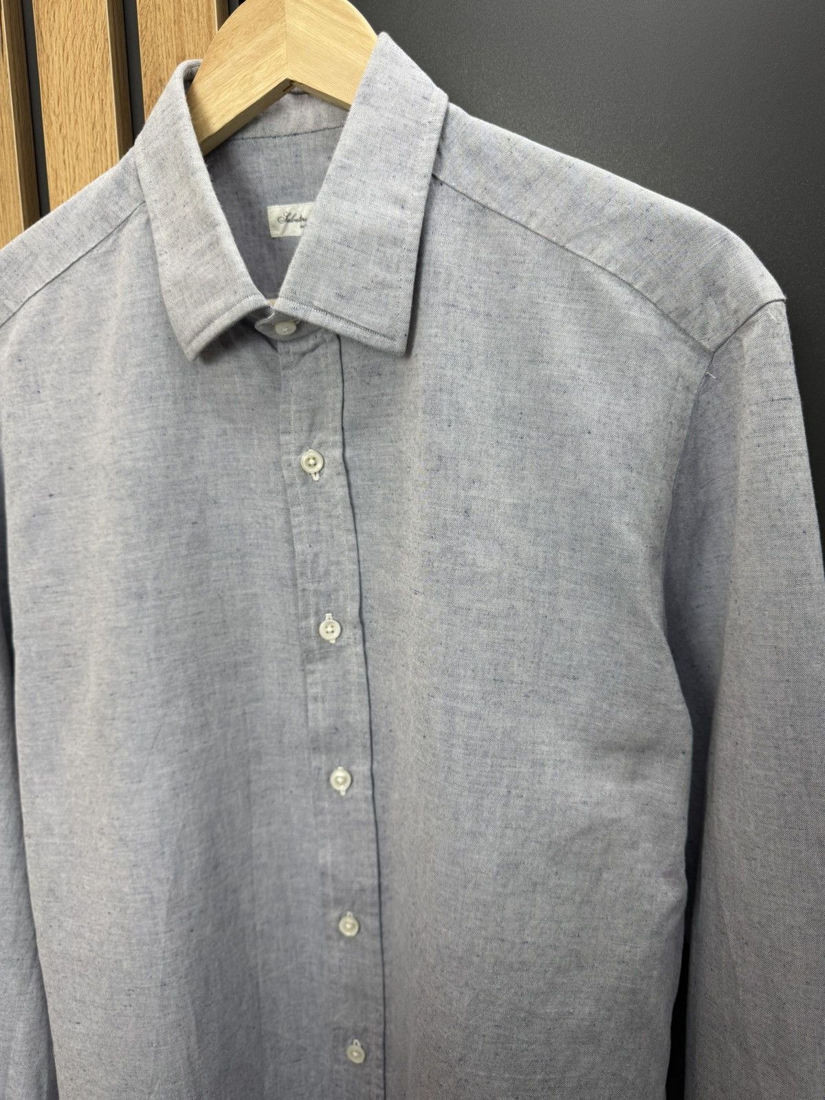 Salvatore Piccolo Salvatore Piccolo Napoli Button Up Cotton Shirt Size US L / EU 52-54 / 3 - 5 Thumbnail