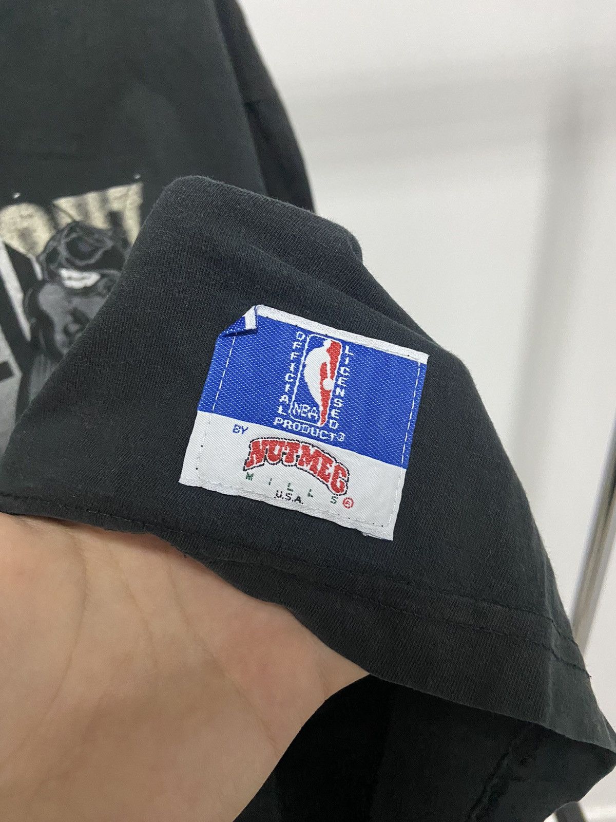 NBA × Vintage Charlotte Hornets Vintage T Shirt Big Logo NBA Size US XL / EU 56 / 4 - 6 Thumbnail