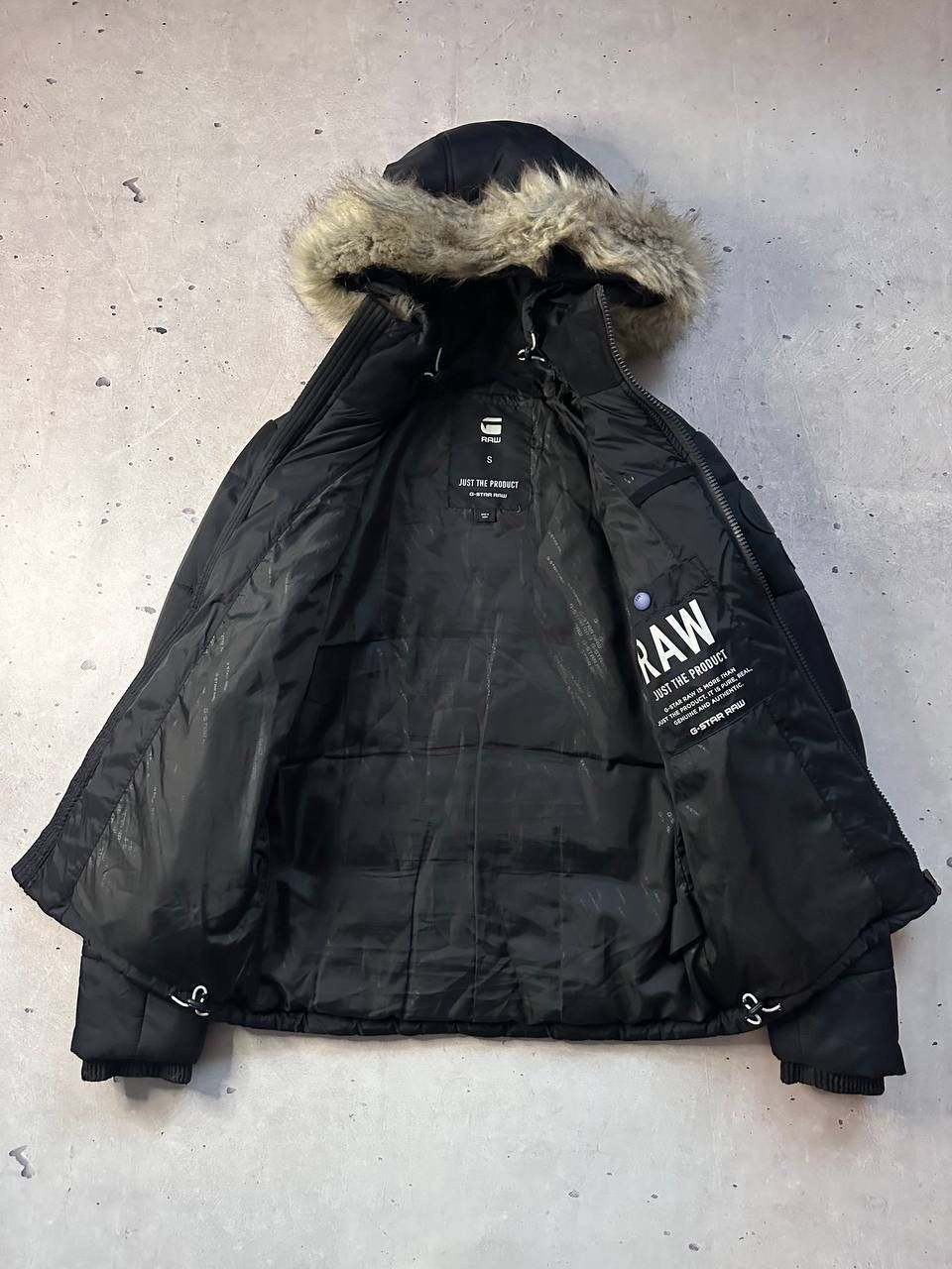 G-Star G-Star RAW Whistler HDD Men’s Puffer Jacket Faux Black Y2K Size US S / EU 44-46 / 1 - 6 Thumbnail