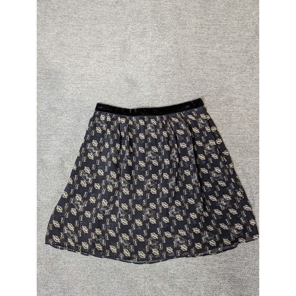 Olivier Theyskens Theyskens' theory silk mini skirt sz 2 Size 26" / US 2 / IT 38 - 2 Thumbnail