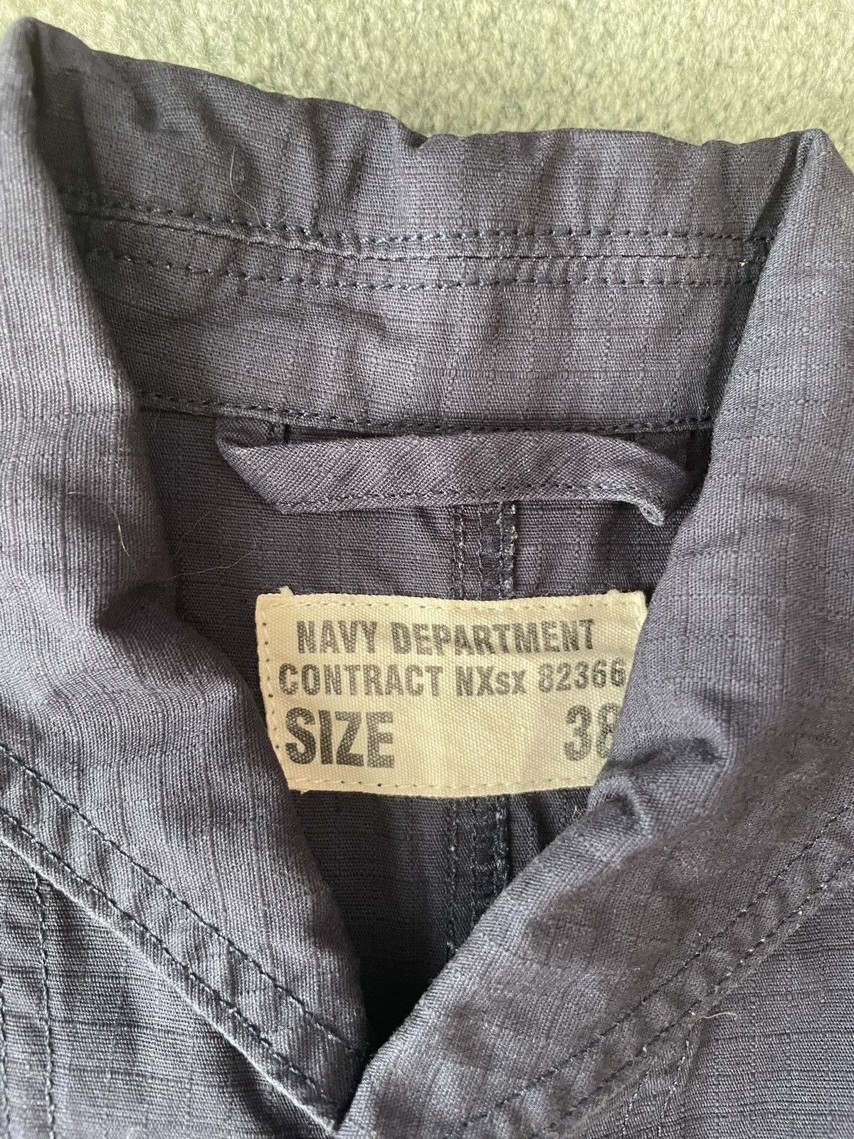 Japanese Brand Discontinued Workware 3 days union Navy long jacket Size US M / EU 48-50 / 2 - 3 Thumbnail