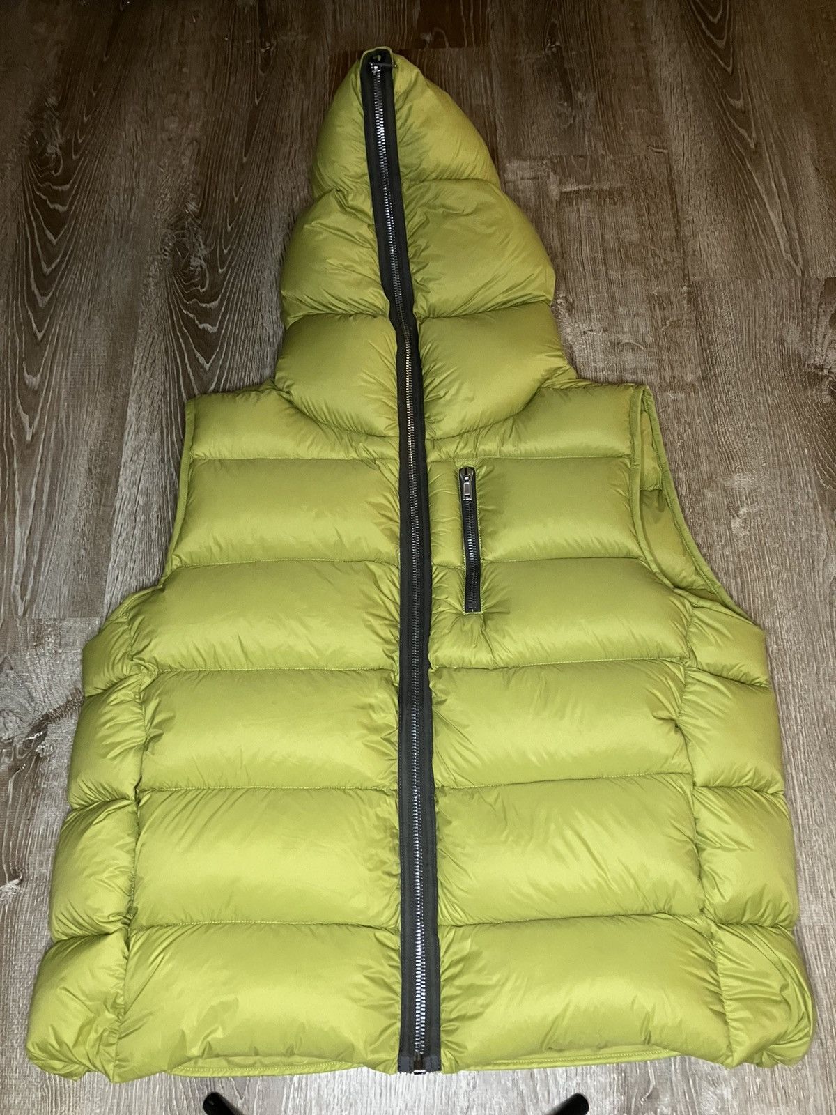 Rick Owens Rick Owens Acid Green Sealed Puffer Vest Size US L / EU 52-54 / 3 - 3 Thumbnail