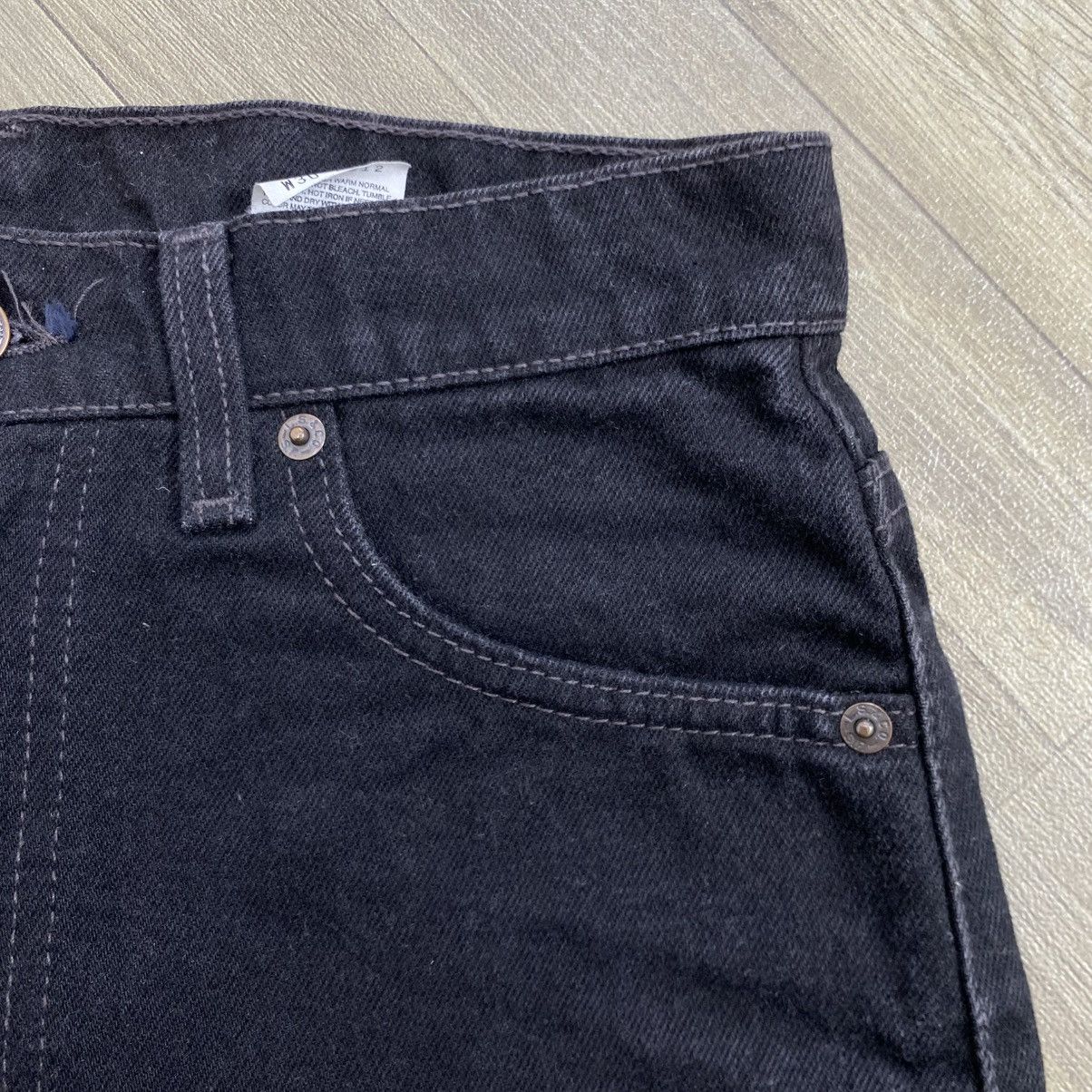 Levi's Vintage Clothing 1990s Vintage Levis 505 USA 303 Solid Black Straight Jeans Size US 30 / EU 46 - 7 Thumbnail