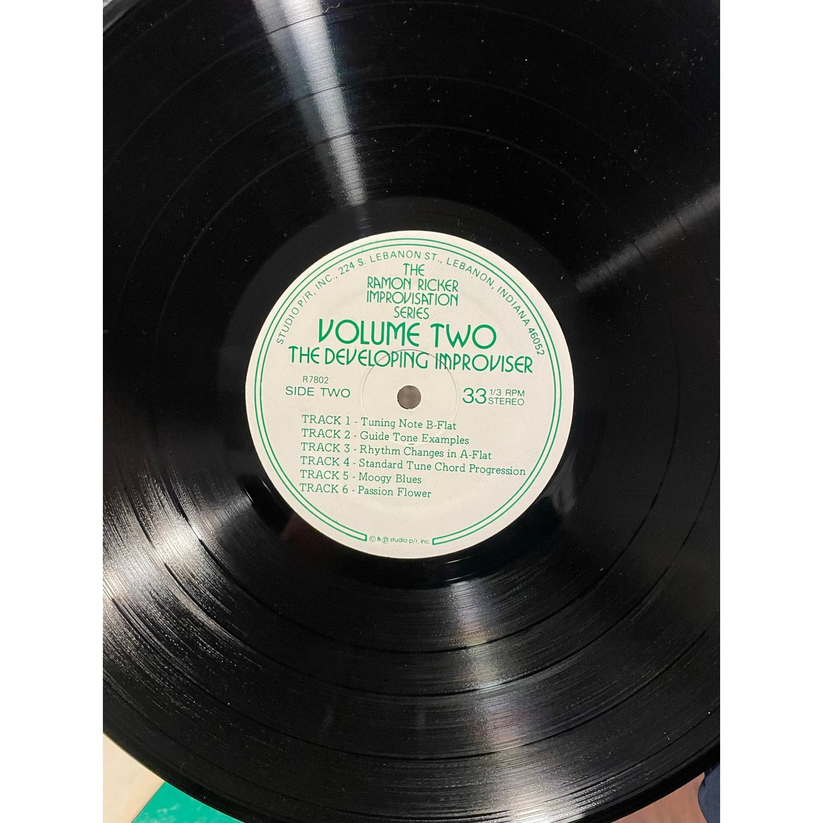 INTENTIONALLY BLANK Ramon Ricker Improvisational Series Vol 2 LP jazz vinyl bop Size ONE SIZE - 4 Thumbnail