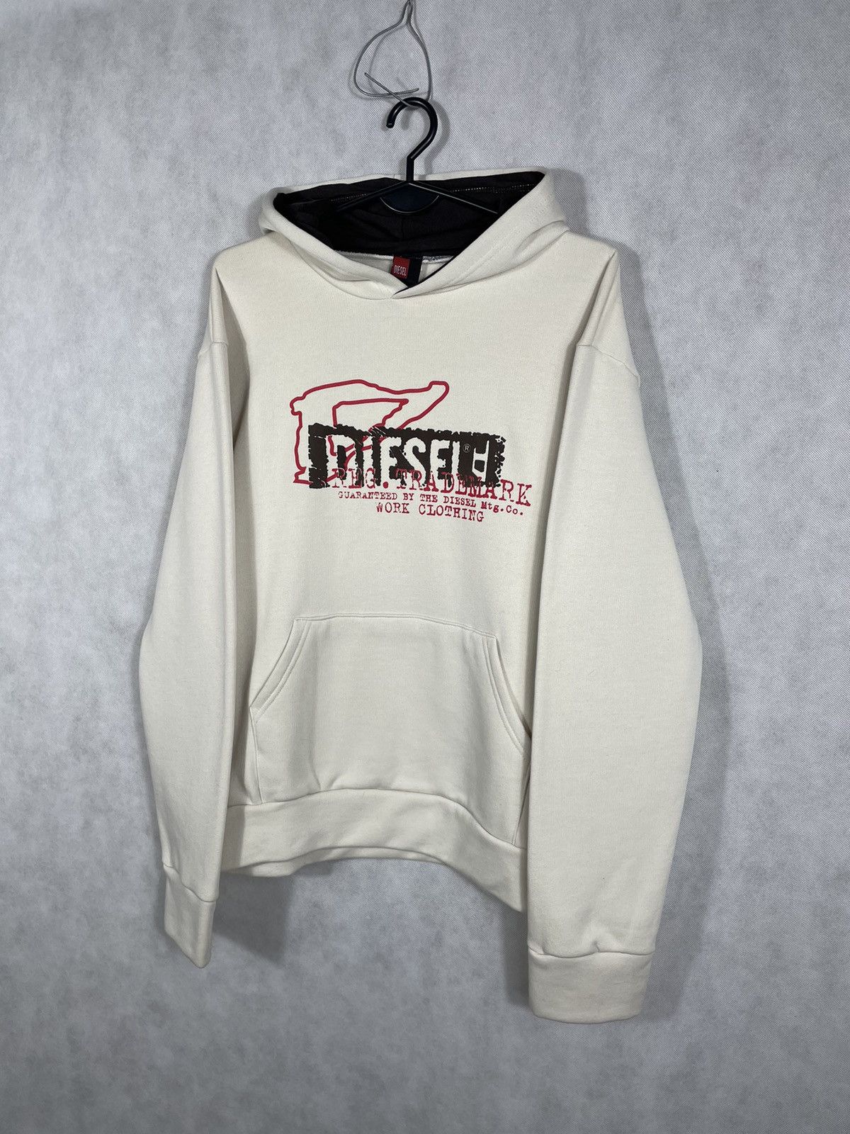 Diesel × Vintage Vintage DIESEL Retro Y2k hoodie Sweatshirt Crewneck skate Size US L / EU 52-54 / 3 - 2 Thumbnail