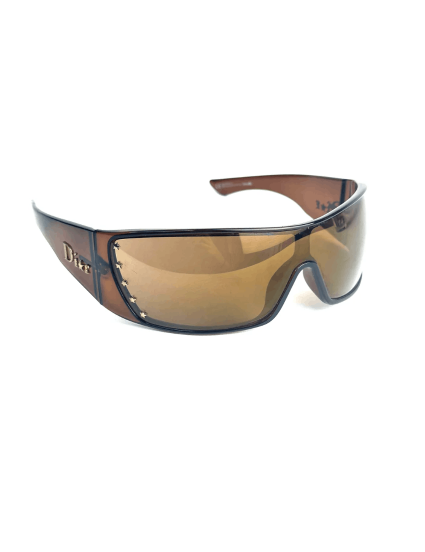 Dior DIOR Sunglasses Stelle/N Wrap Shield Mask Ski Galliano Size ONE SIZE - 4 Thumbnail