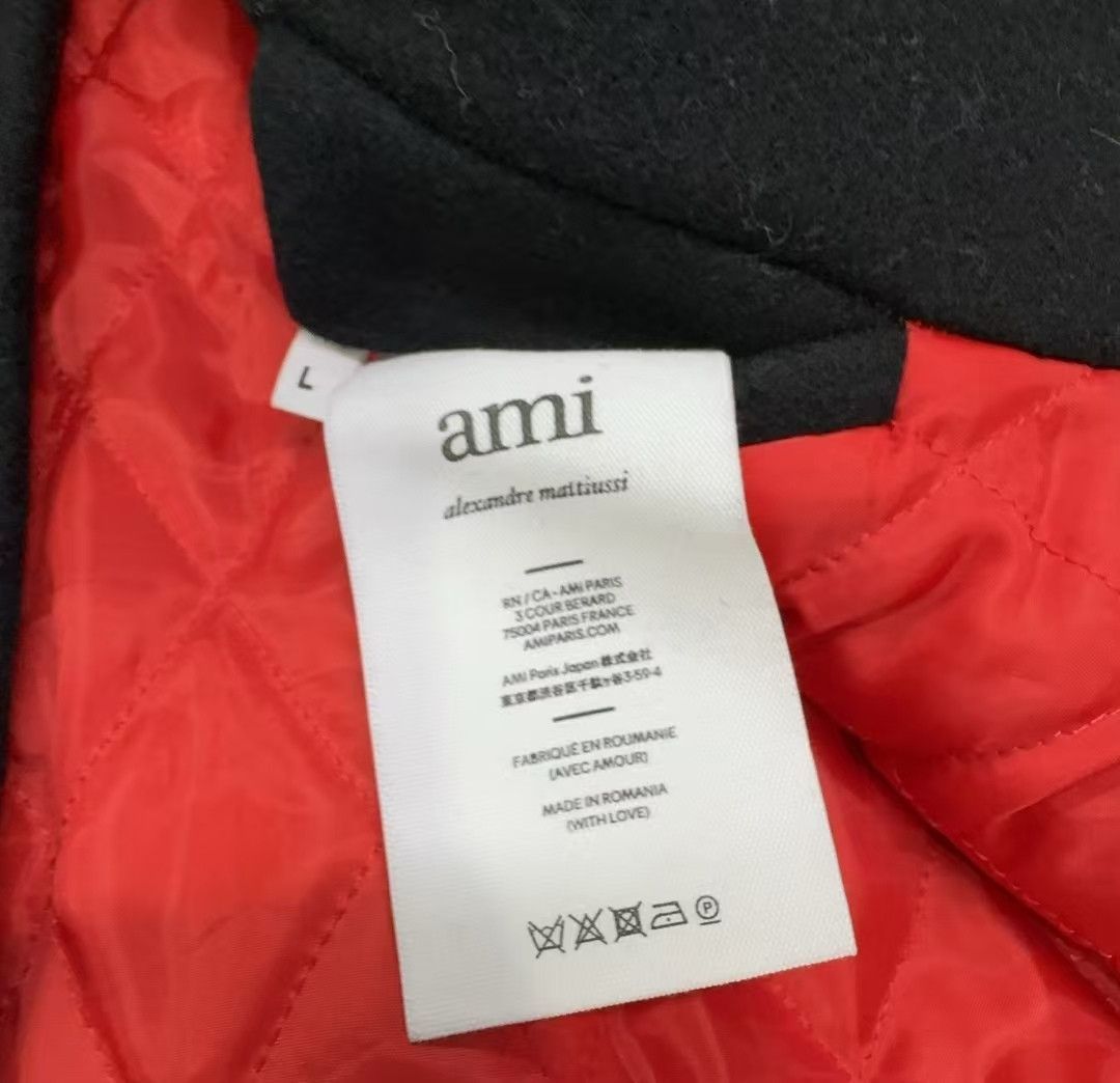 AMI AMI Paris Color Block Long Sleeve Jacket 0079 Size US L / EU 52-54 / 3 - 9 Thumbnail