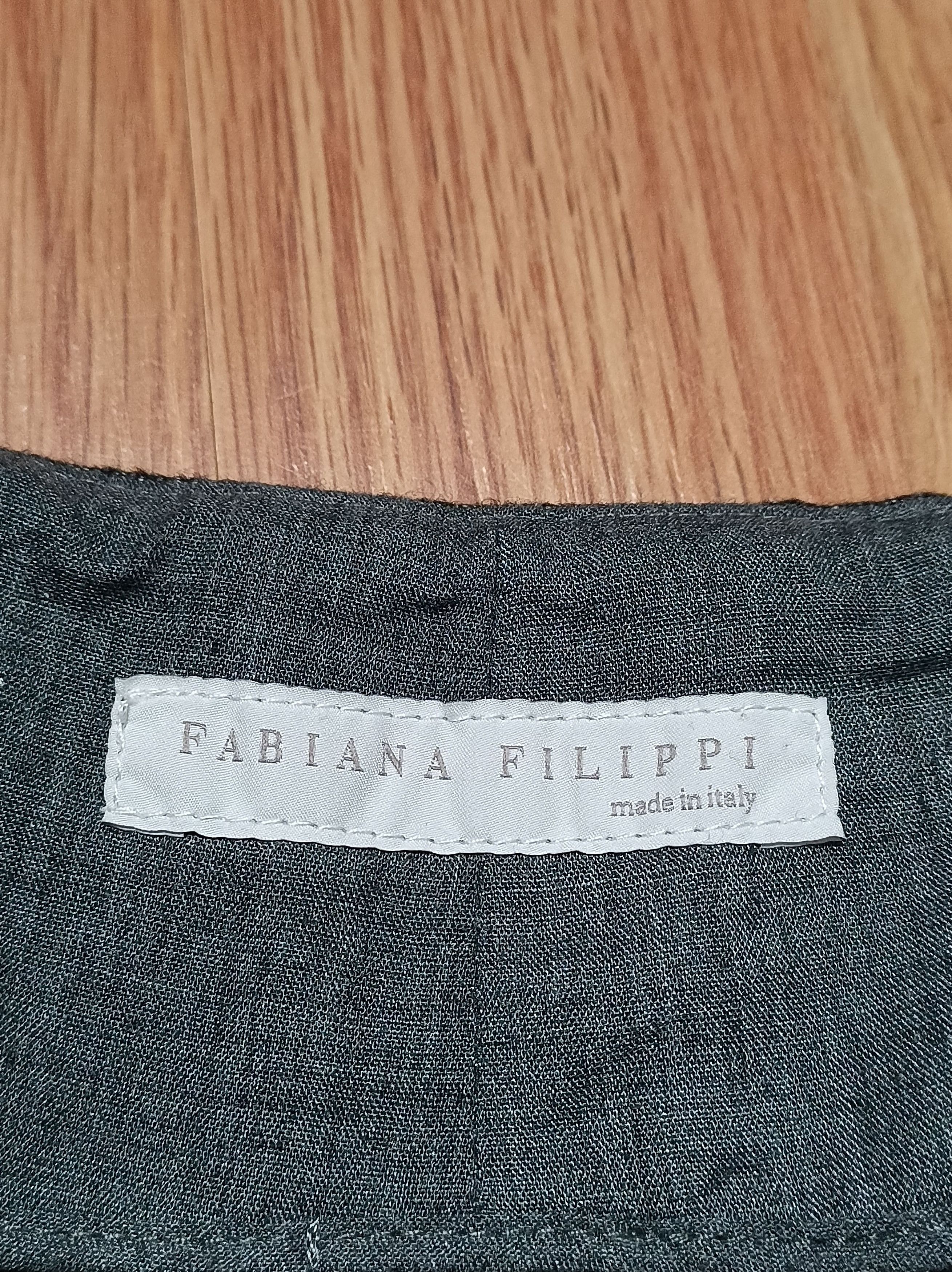 Fabiana Filippi Fabiana Filippi Merino Wool Silk Wide Leg Pants Size XXS Size 26" / US 2 / IT 38 - 10 Thumbnail