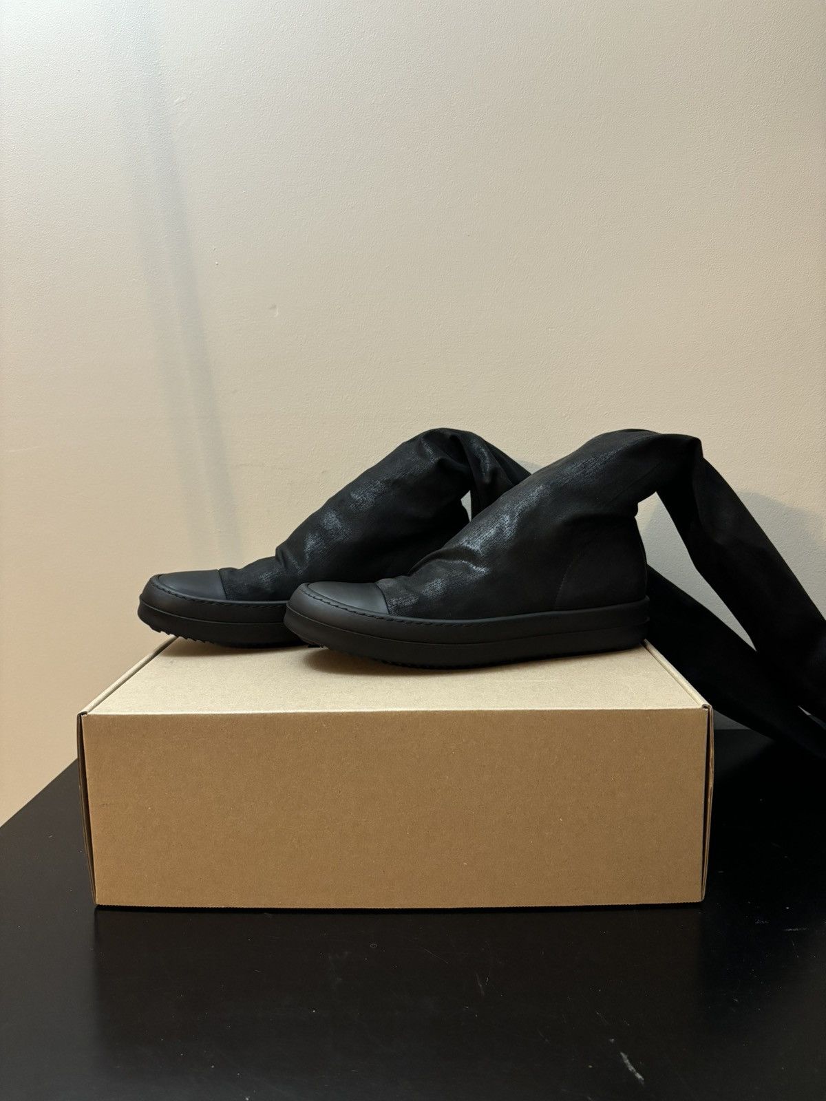 Rick Owens DRKSHDW Sock Stocking Sneakers Black