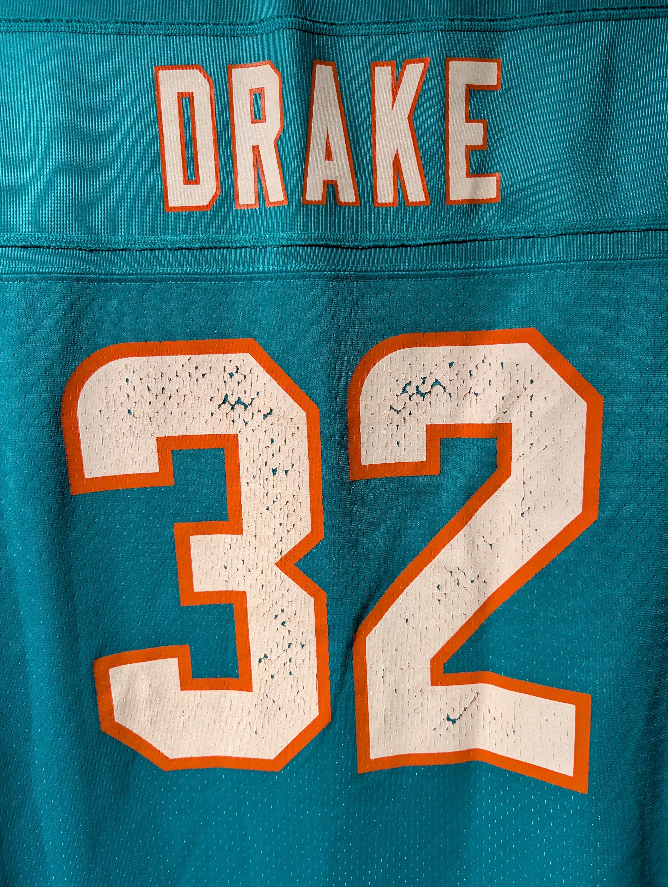 NFL Vintage Miami Dolphins Kenyan Drake NFL Football Jersey Size US L / EU 52-54 / 3 - 10 Thumbnail