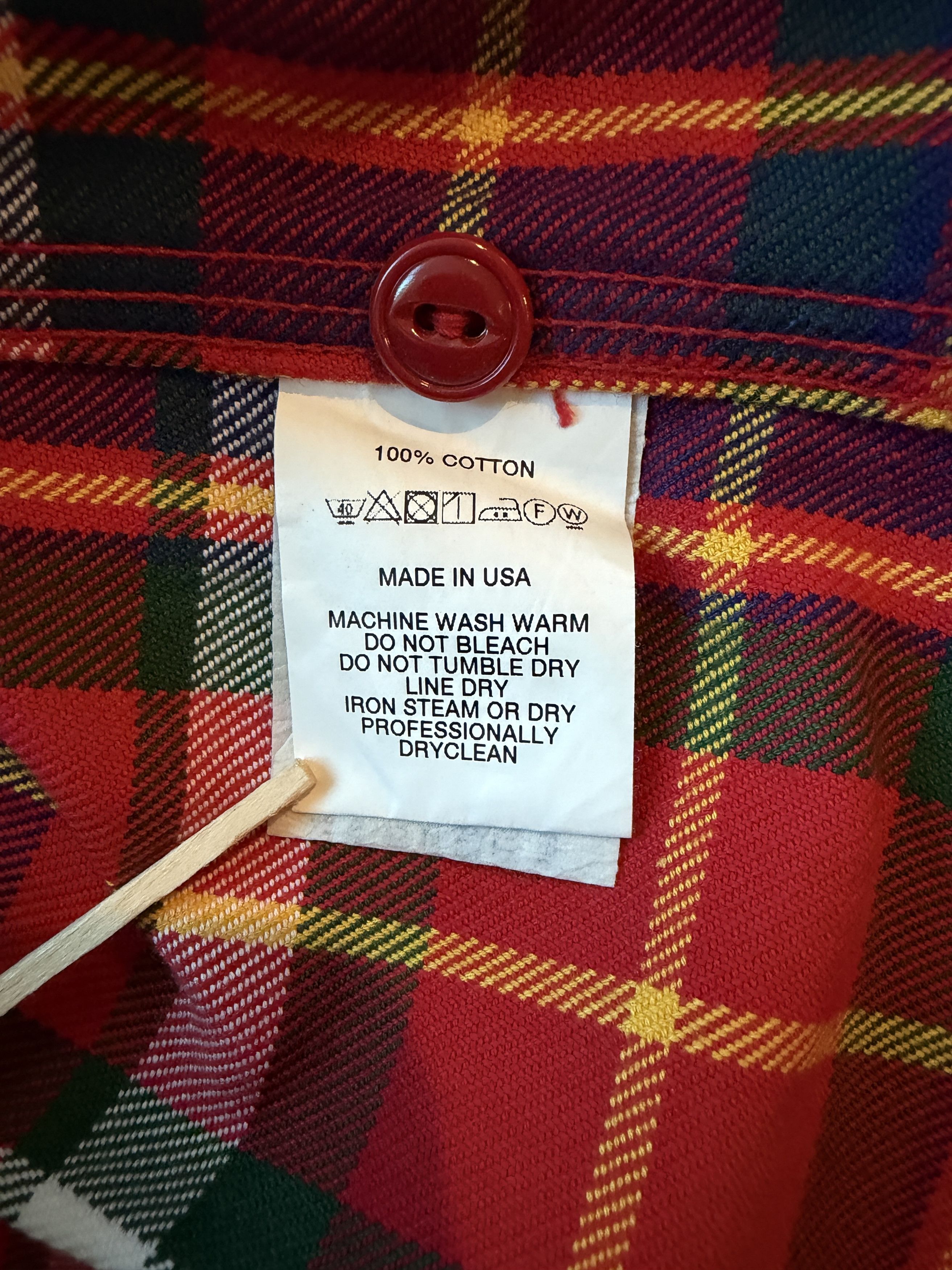 Engineered Garments Engineered Garments Plaid Work Flannel Button Down Shirt S Size US S / EU 44-46 / 1 - 5 Thumbnail
