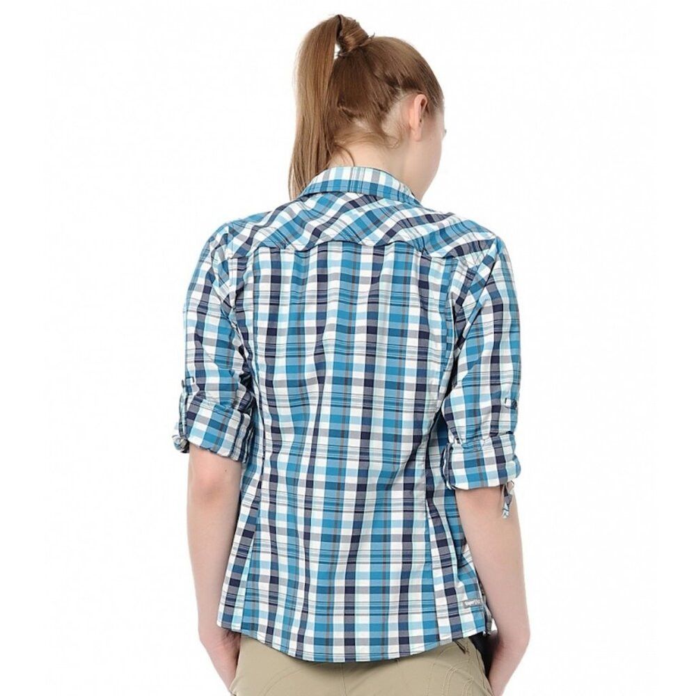 The North Face The North Face Boulder Kassie Blouse Deep Water Blue Shirt Size M / US 6-8 / IT 42-44 - 2 Thumbnail