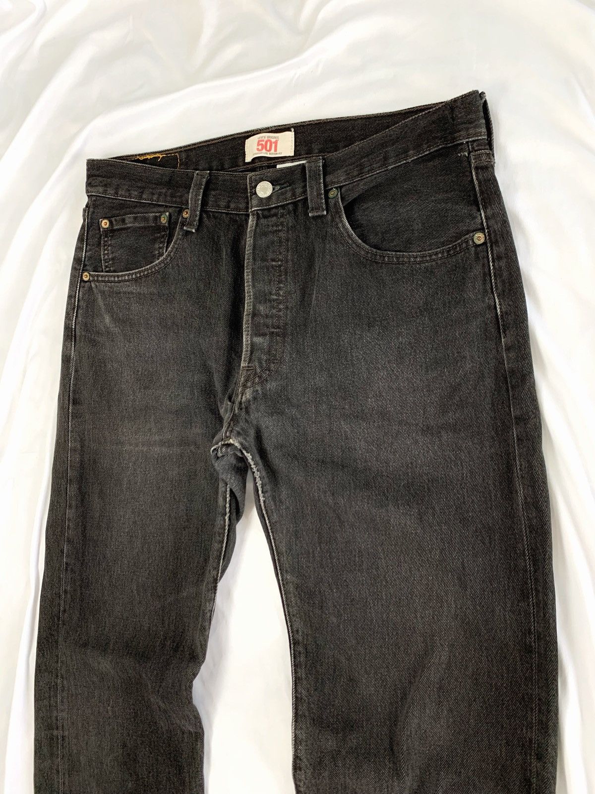 Levi's Levis 501 black stone size 33-35 Size US 34 / EU 50 - 3 Thumbnail
