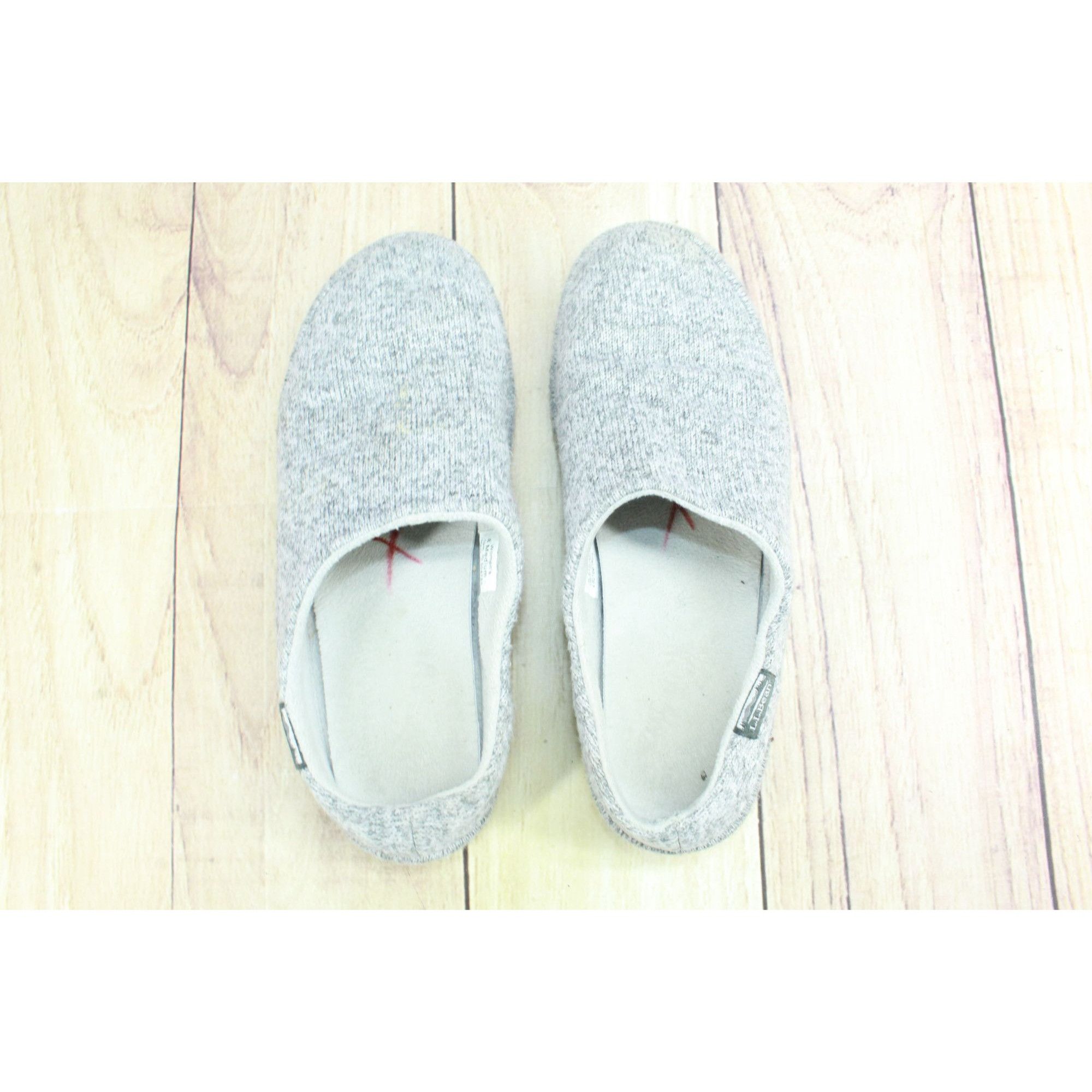 L.L. Bean LL Bean Women's Sweater Fleece Lined Slipper Scuffs Sz 8 M Size US 8 / IT 38 - 7 Thumbnail