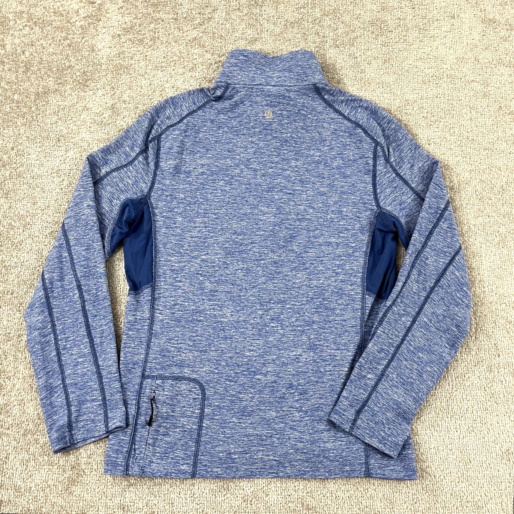 Lululemon LULULEMON Jacket Mens Small - Medium Surge 1/2 Zip Pullover Blue Golf Preppy L/S Size US M / EU 48-50 / 2 - 2 Thumbnail