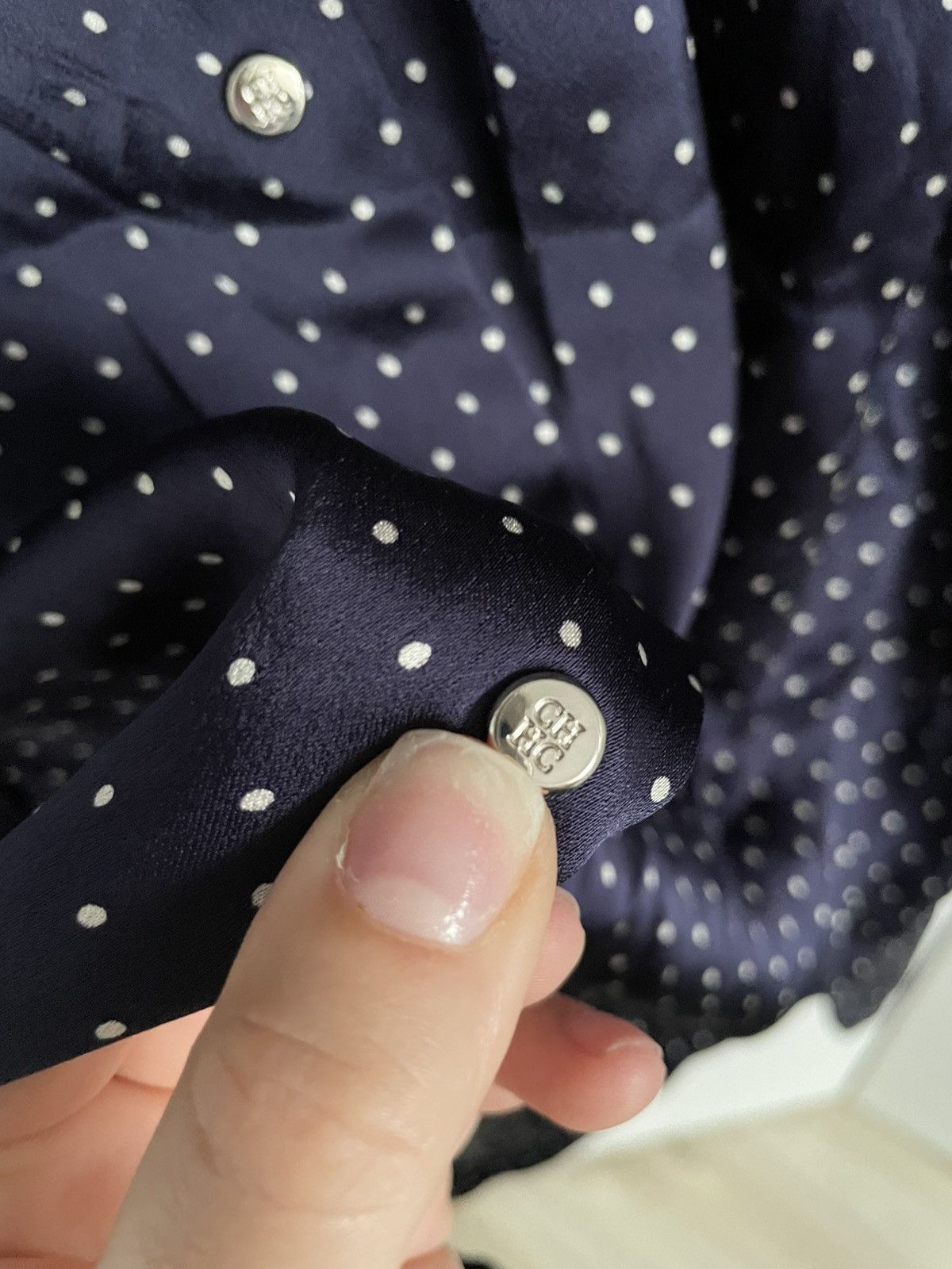 Carolina Herrera Carolina Herrera 2012 polka dot dress viscose L Size L / US 10 / IT 46 - 3 Thumbnail