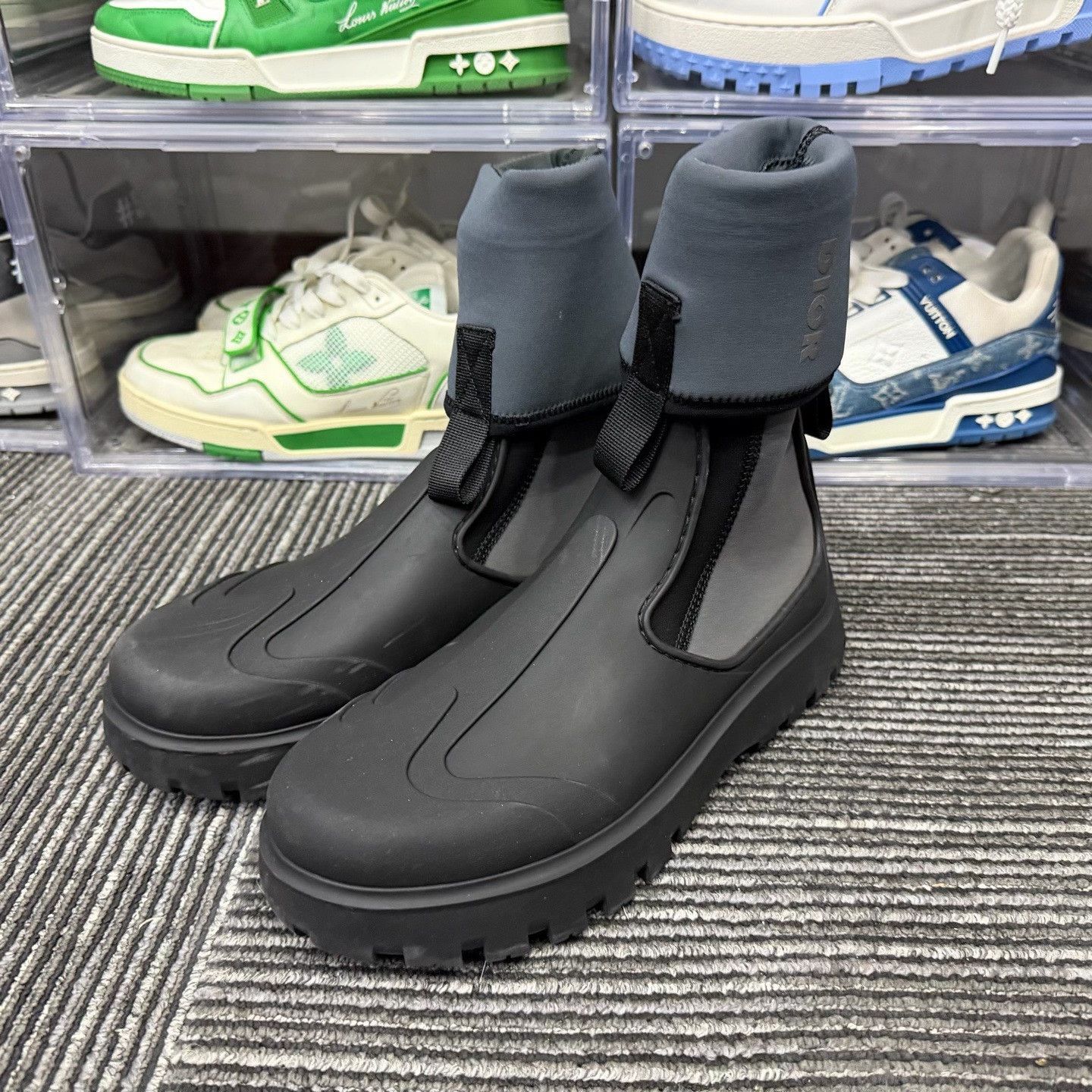 Dior Dior Black Boots 7.5 Men Size US 7.5 / EU 40-41 - 1 Thumbnail