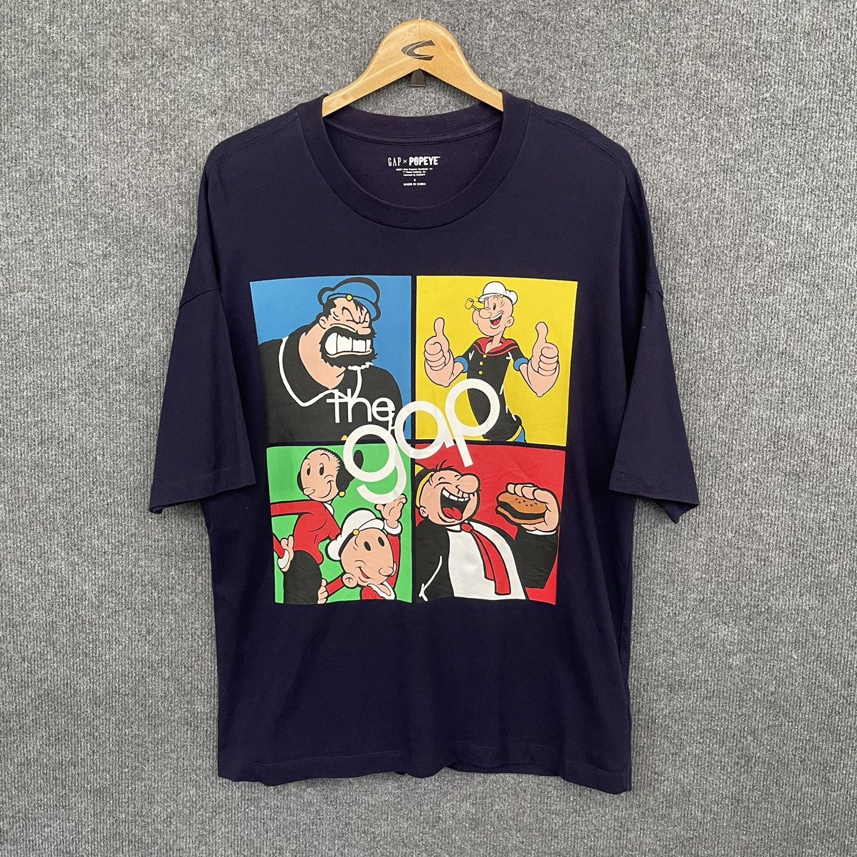 Cartoon Network × Gap GAP x Popeye Collaboration T Shirt Size US L / EU 52-54 / 3 - 1 Thumbnail