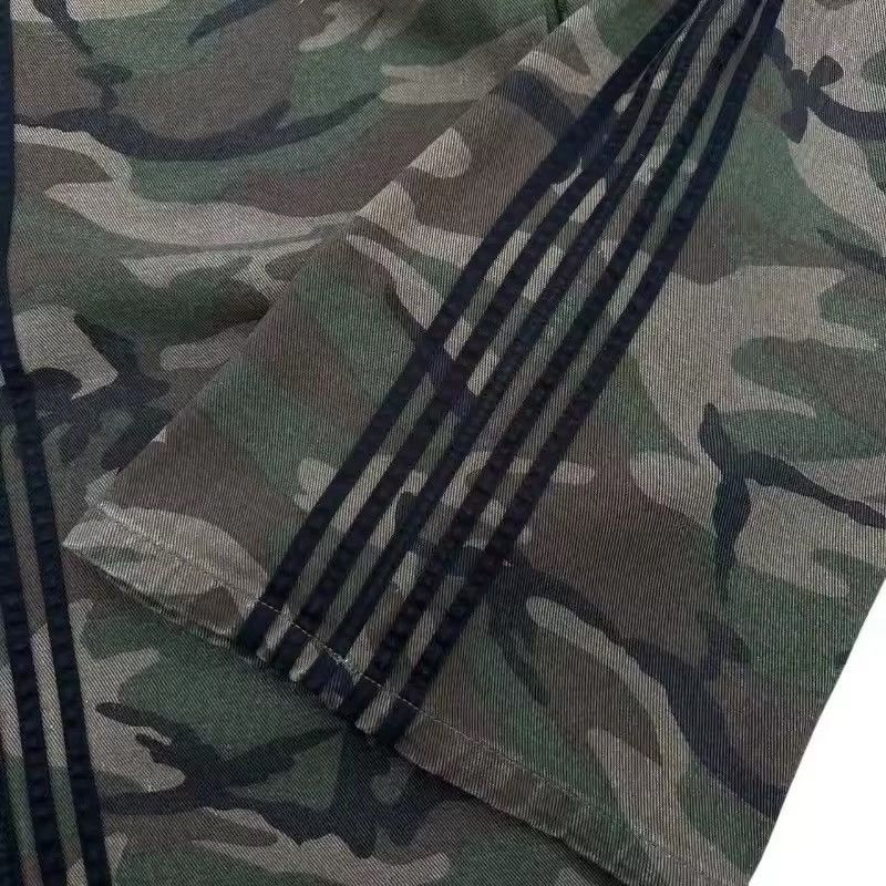 Other Camo Stripes Fashion High Waist Wide-leg Pants Size US 32 / EU 48 - 4 Thumbnail