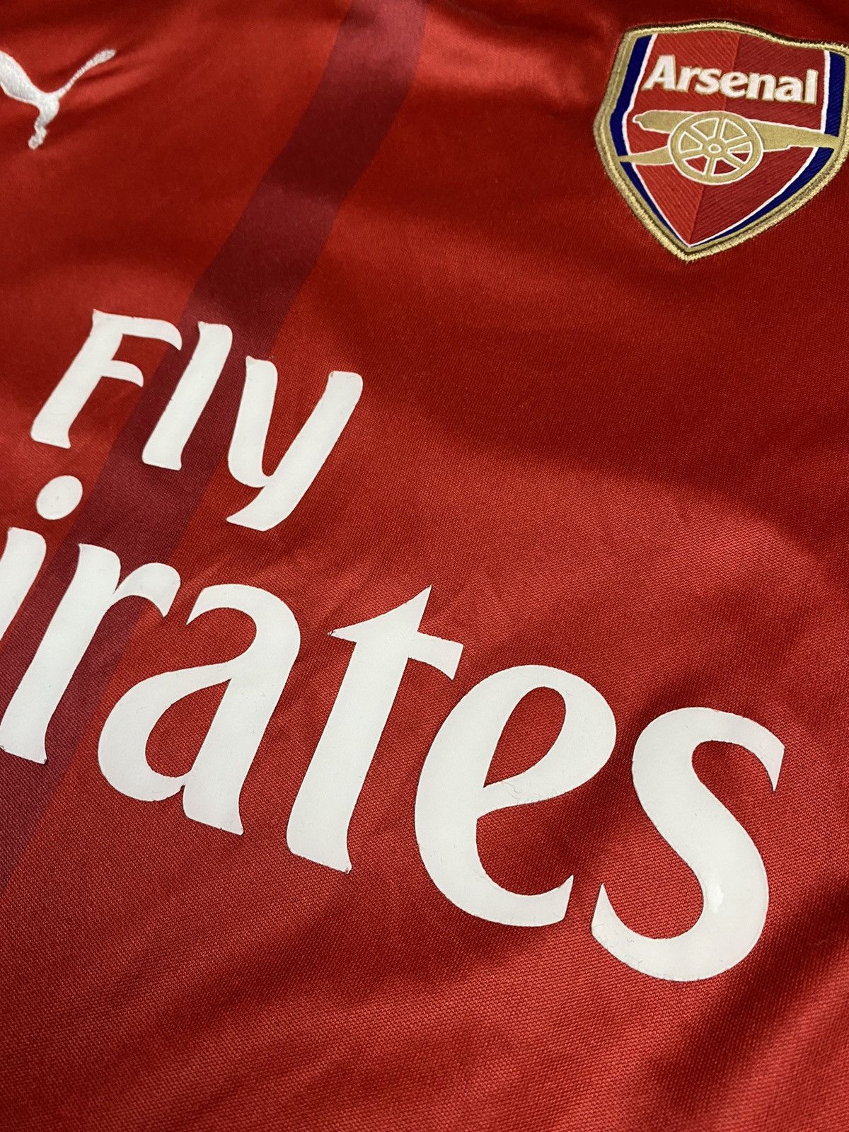 Puma × Vintage Puma Arsenal Fly Emirates Soccer Jersey Size US L / EU 52-54 / 3 - 12 Thumbnail