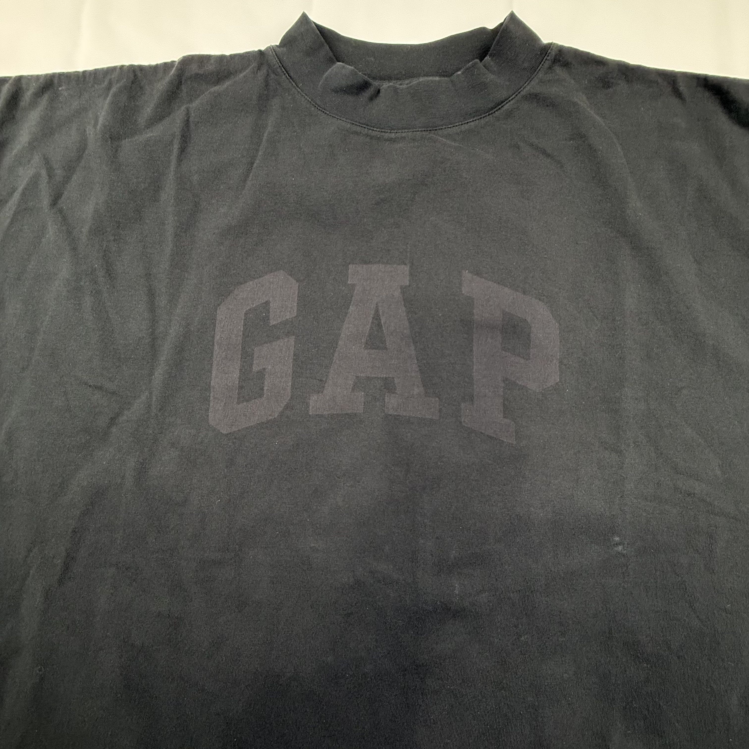 Yeezy Gap Balenciaga Dove 3/4 Sleeve Oversized Mock Neck