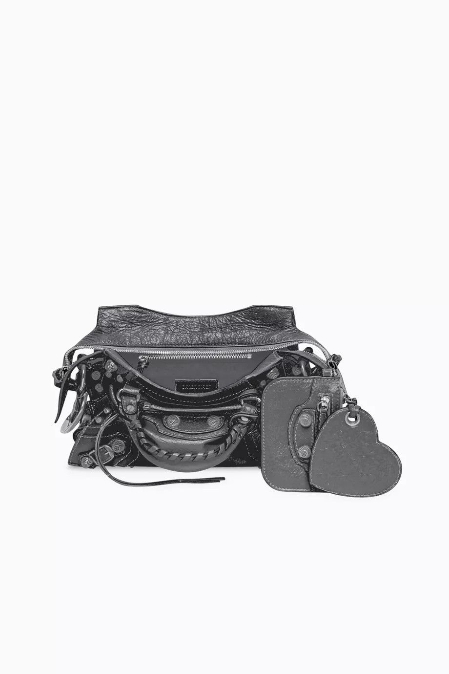 Balenciaga o1mt1gz0125 Size: OS / Neo Cagole XS Handbag in Dark Grey Size ONE SIZE - 4 Thumbnail