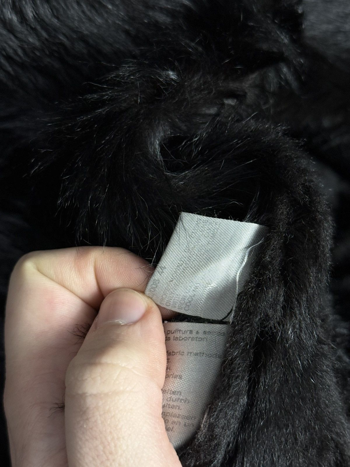 Max Mara Max Mara Shearling Sheepskin Coat Black Fur Made in Italy Size L / US 10 / IT 46 - 16 Thumbnail