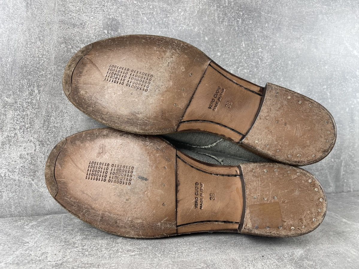 Other Minimalist Avant Garde Gray Marsala Denim Formal Shoes Size US 8 / IT 38 - 7 Thumbnail