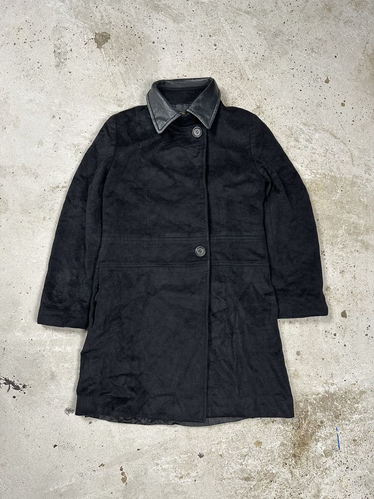 MCM × Vintage Vintage 90s MCM Munchen Black Coat Size S / US 4 / IT 40 - 1 Thumbnail