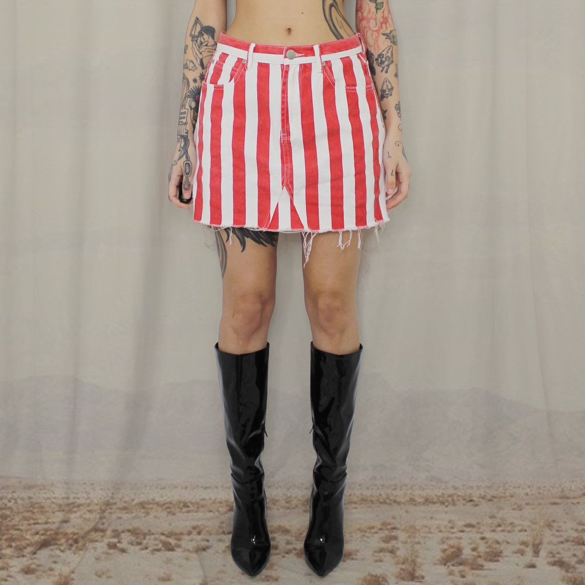 Vintage 🎪CIRCUS SKIRT🎪 Size 34" / US 12 / IT 48 - 2 Thumbnail