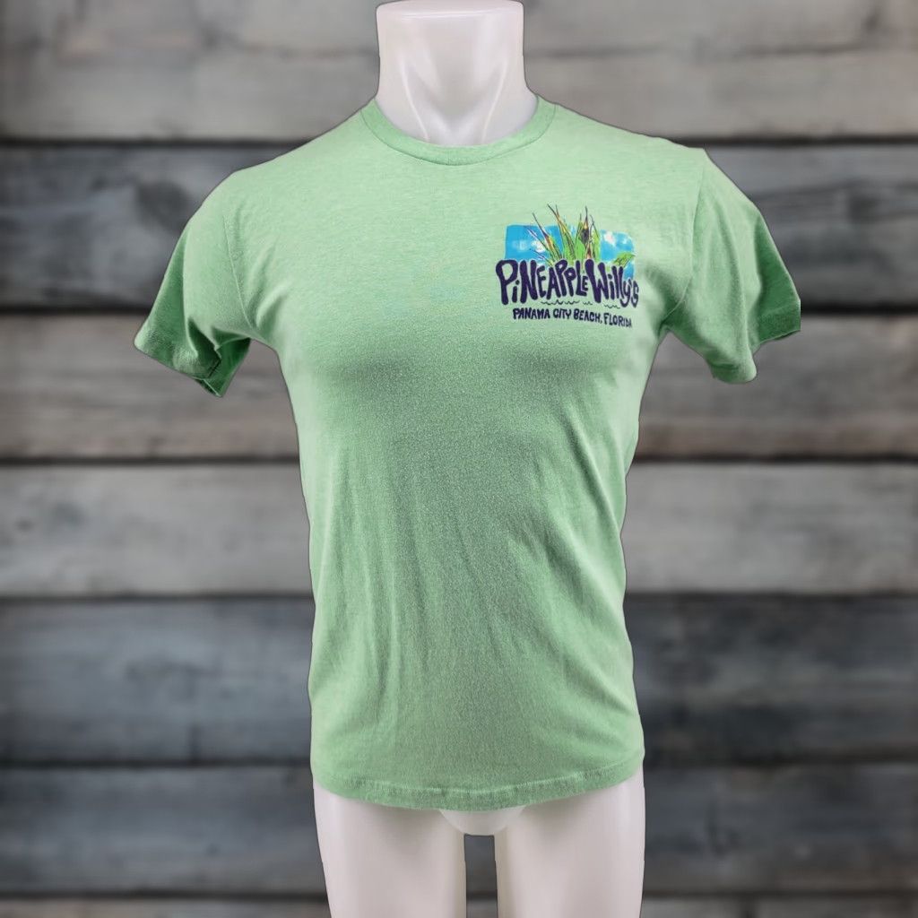 Next Level PINEAPPLE WILLYS T SHIRT TEE GREEN PANAMA CITY BEACH FL FLORIDA MENS SIZE Small Size US S / EU 44-46 / 1 - 1 Thumbnail