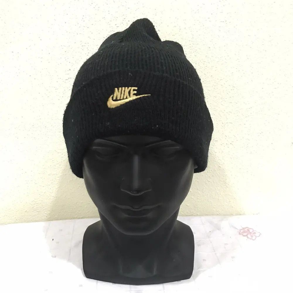 Nike Nike Small Logo Beanie Hat Size ONE SIZE - 2 Thumbnail