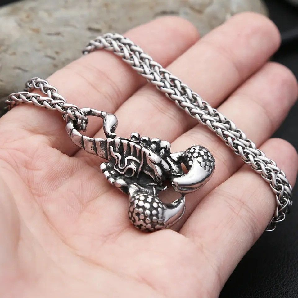 Jewelry Scorpion King Pendant Necklace Size ONE SIZE - 1 Thumbnail