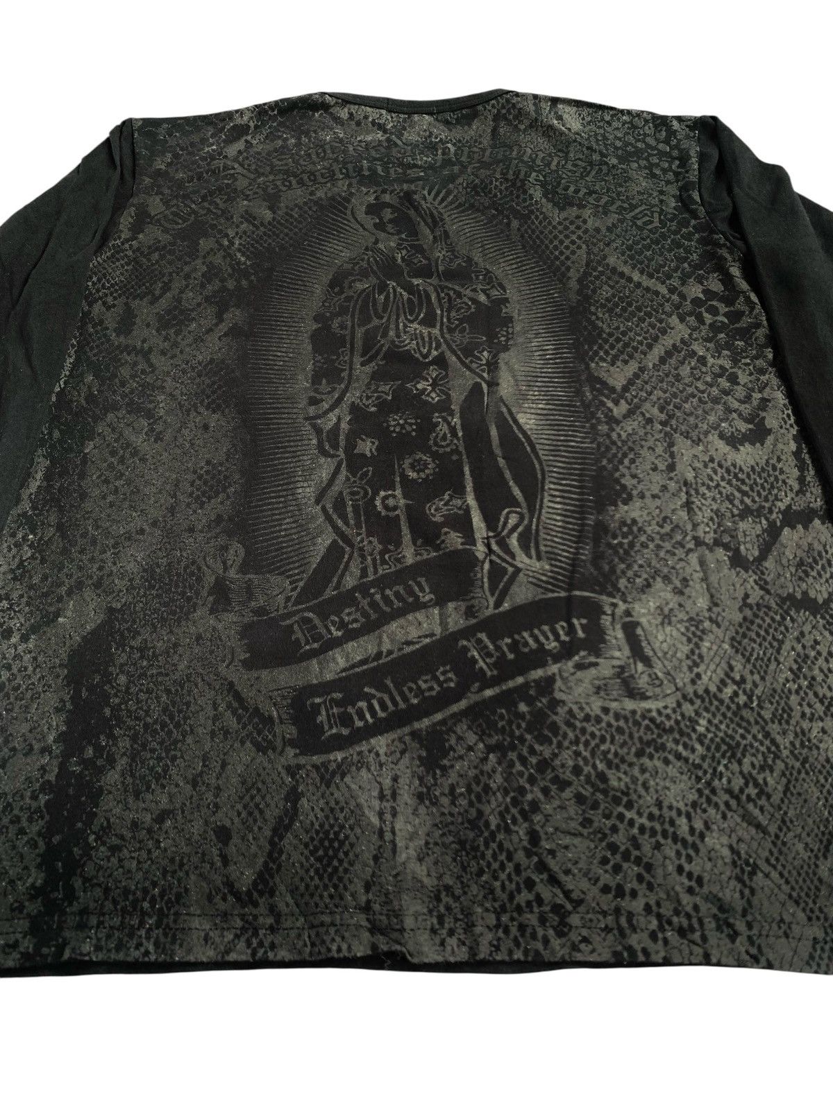Defective Struct Japan DEVECTIVE STRUCT Goth virgin mary snake skin printed Size US L / EU 52-54 / 3 - 3 Thumbnail